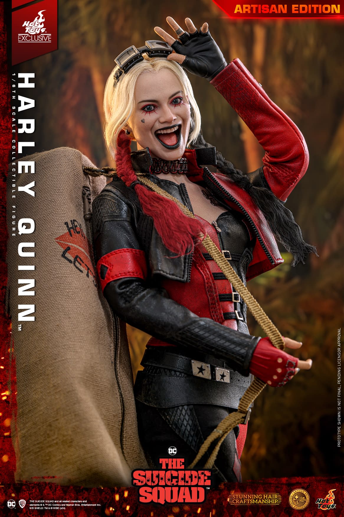 Hot Toys Debuts The Suicide Squad Artisan Edition Harley Quinn 