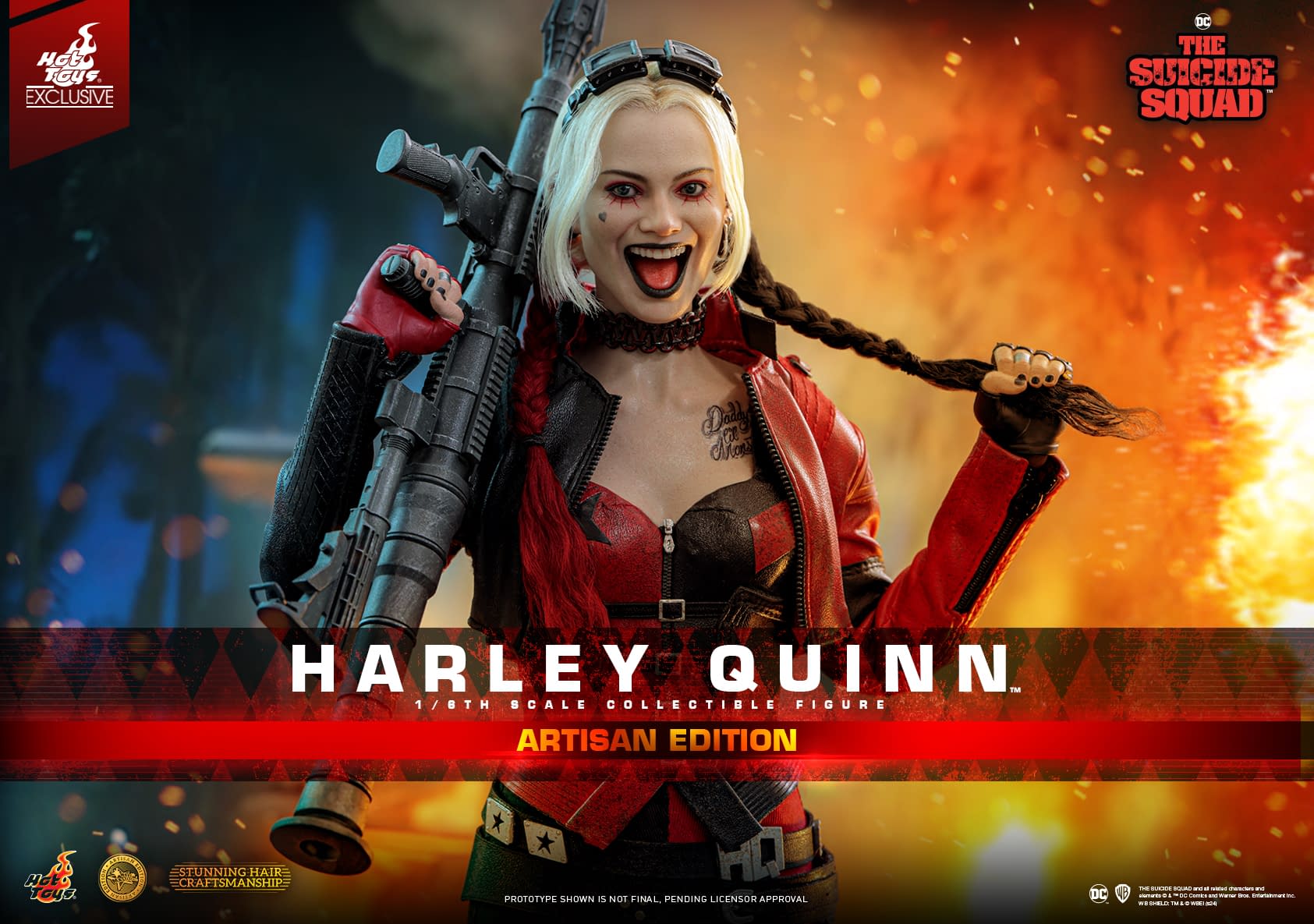 Hot Toys Debuts The Suicide Squad Artisan Edition Harley Quinn 