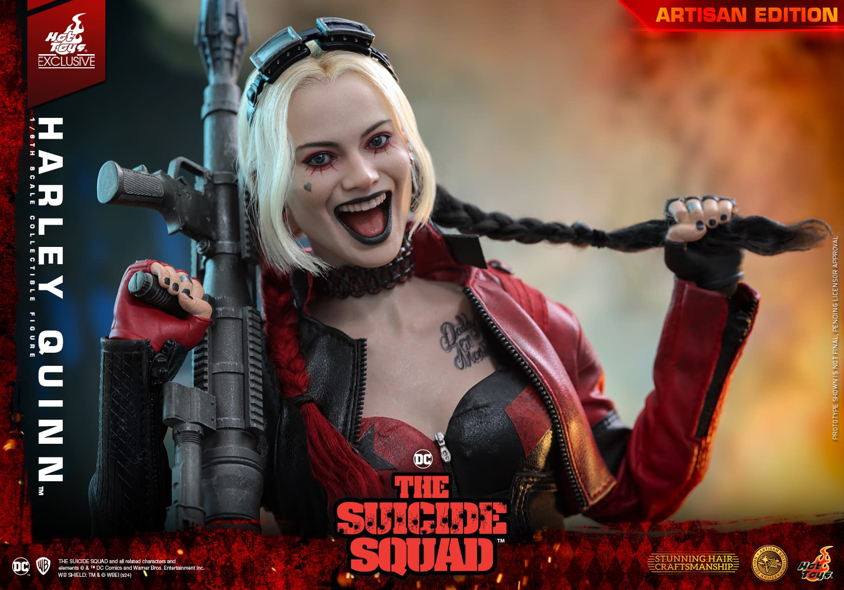 Hot Toys Debuts The Suicide Squad Artisan Edition Harley Quinn 