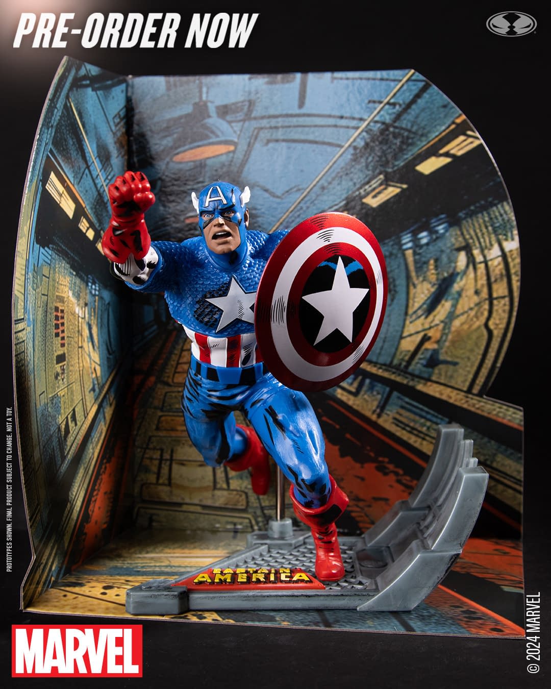 Captain America Saves the Day with New Marvel Comics McFarlane Statue