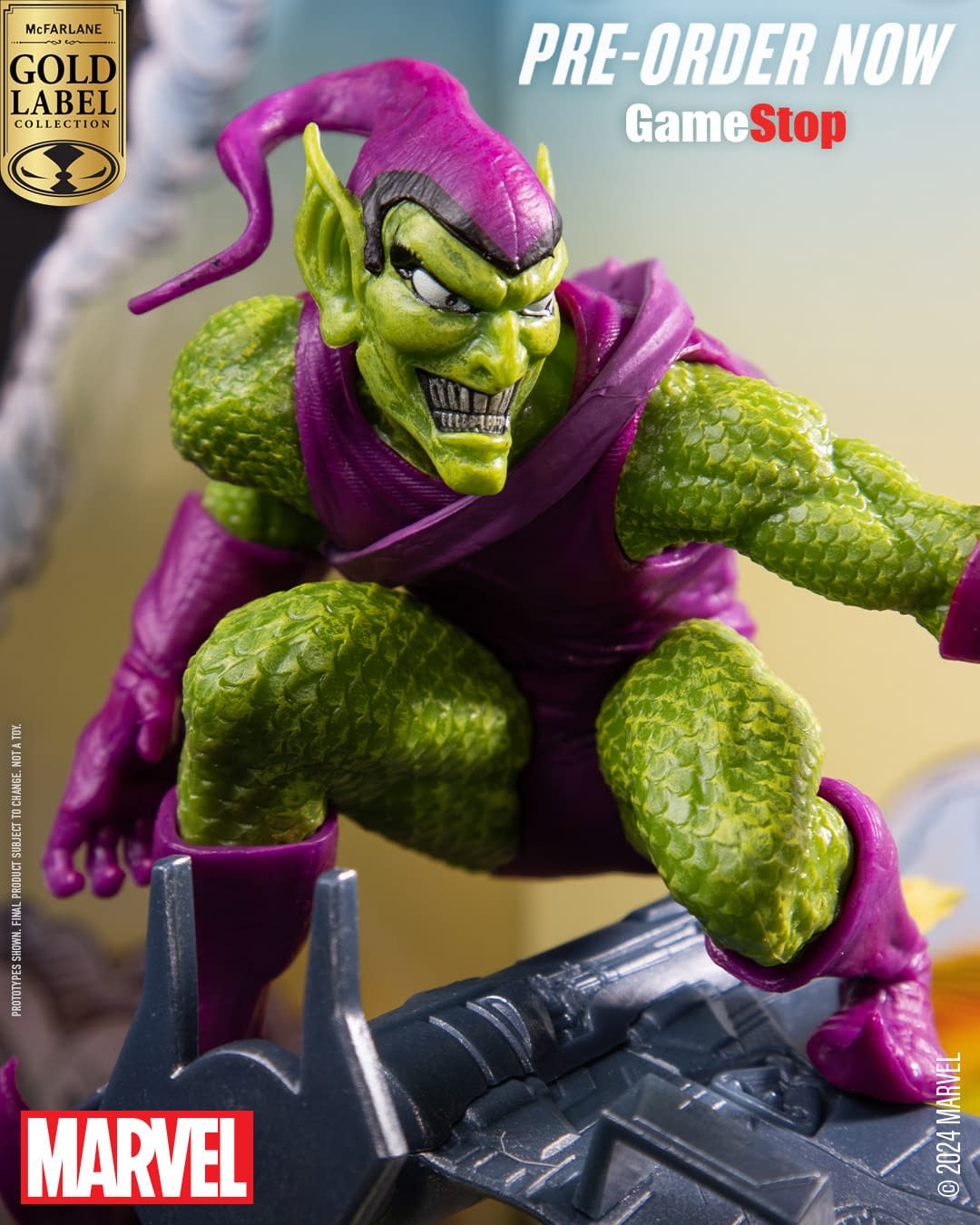 Green Goblin Lands at McFarlane Toys with New Autographed Statue 