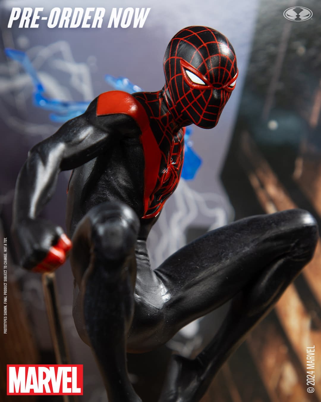 Miles Morales Swing On In with New Spider-Man Statue from McFarlane 