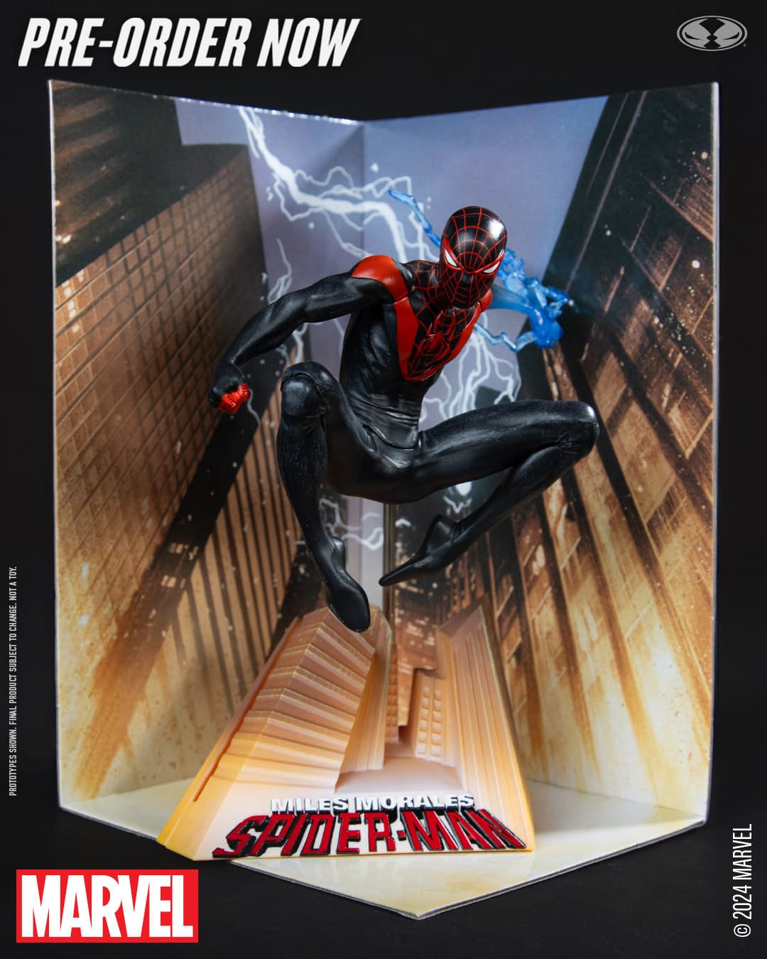Miles Morales Swing On In with New Spider-Man Statue from McFarlane 