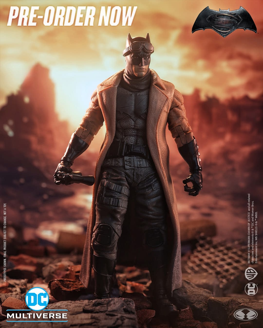 McFarlane Toys Unveils Batman V Superman Knightmare Batman Figure