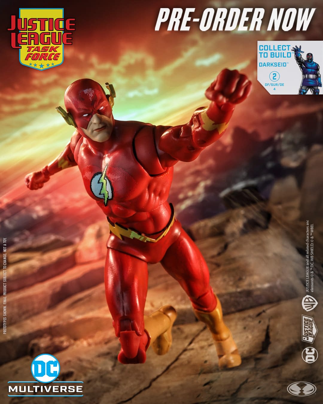 The Flash Races On In from Justice League Task Force with McFarlane