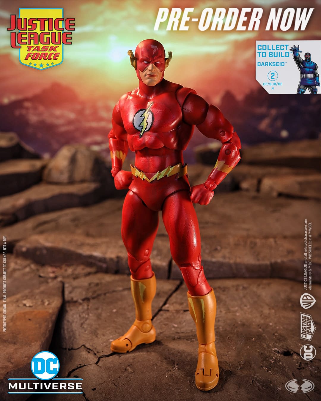 The Flash Races On In from Justice League Task Force with McFarlane