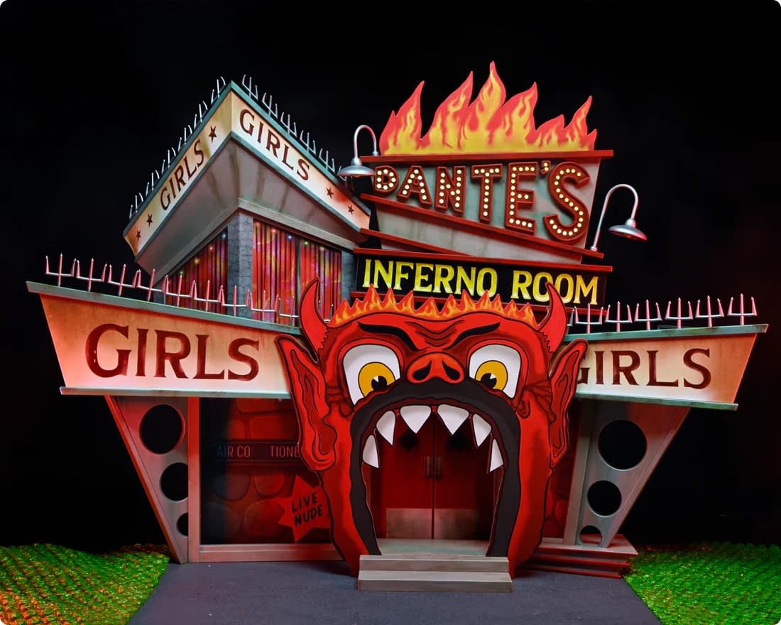 NECA Unveils Beetlejuice Ultimate with Dante's Inferno Room Deluxe Set