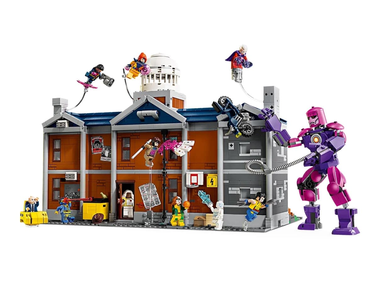 LEGO Debuts New Uncanny Marvel Comics Set with X-Men X-Mansion
