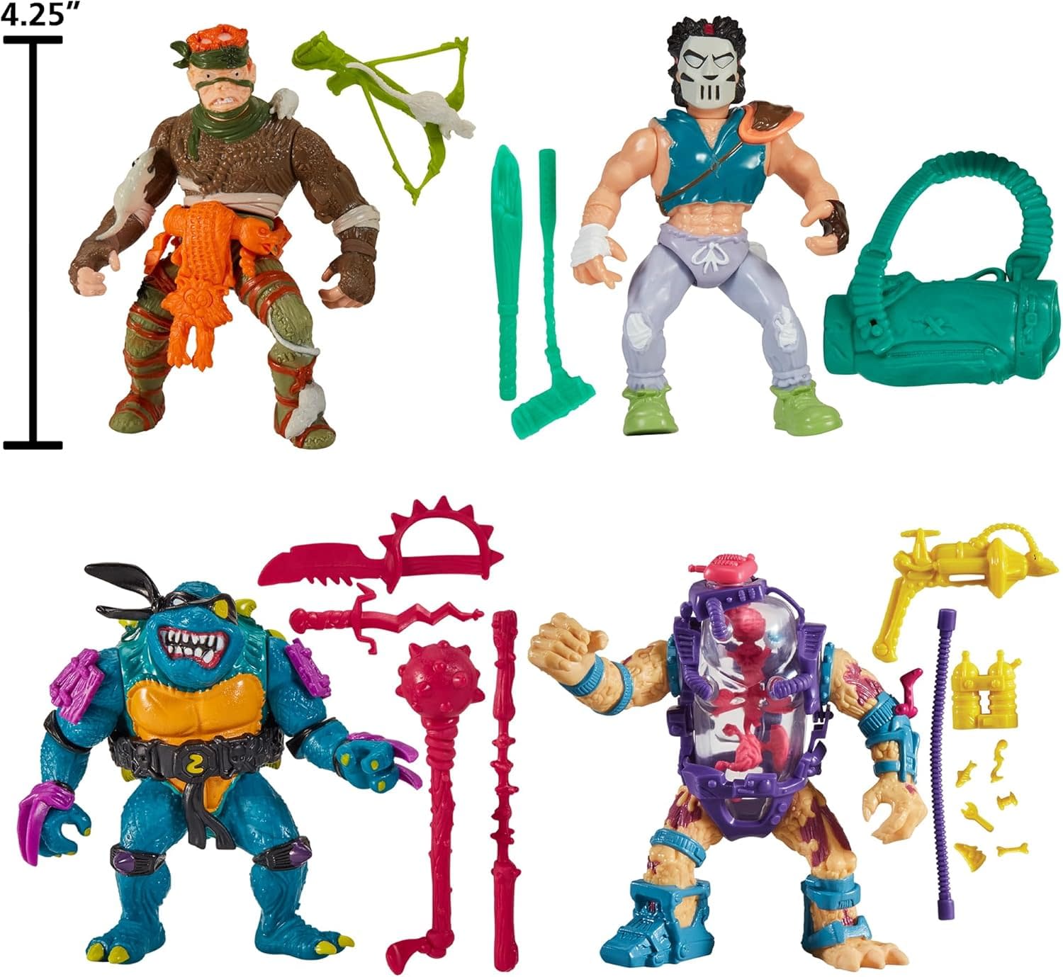 Playmates Reveals New Classic Teenage Mutant Ninja Turtles 4-Pack
