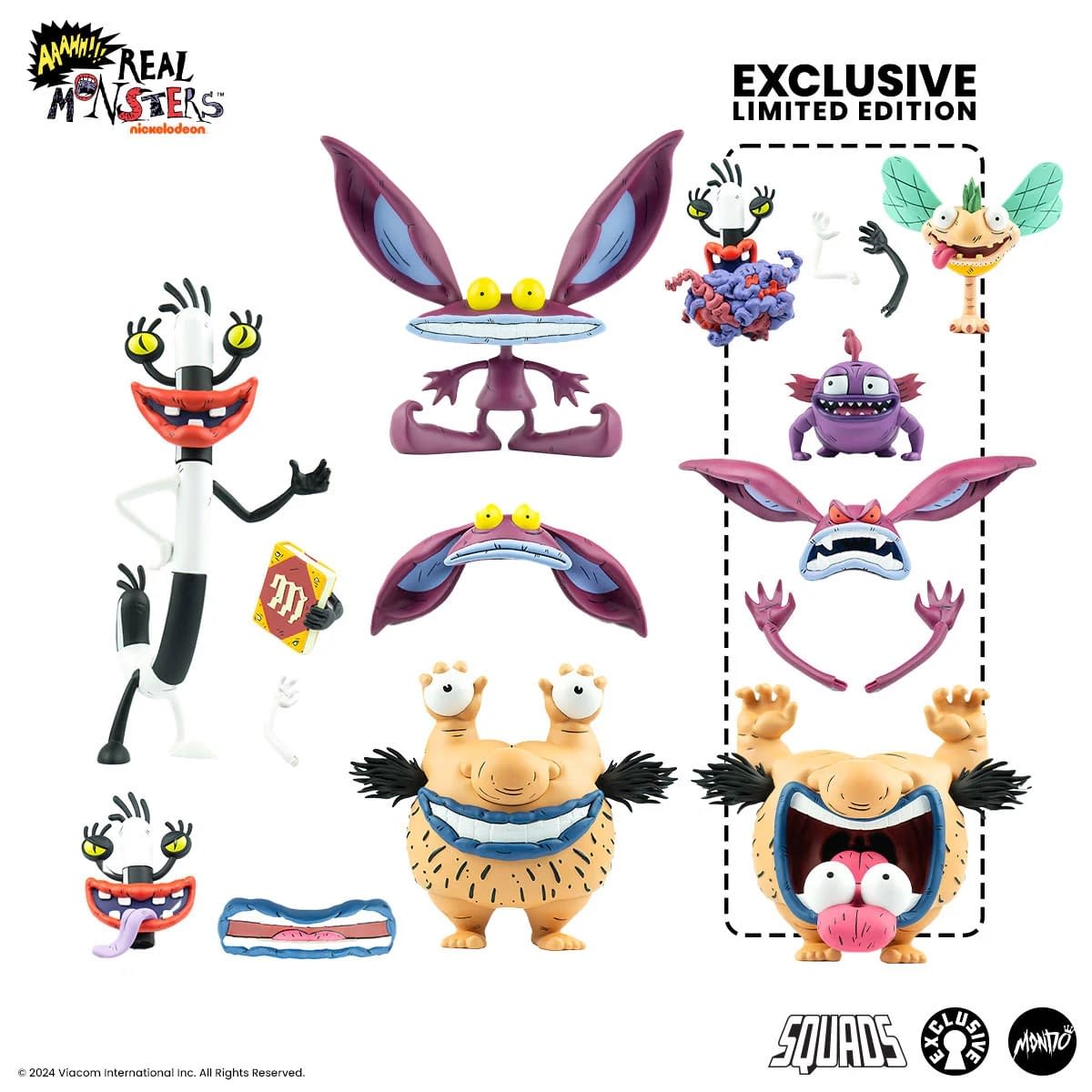 Aaahh!! Real Monsters Returns with New Mondo Exclusive Figures 