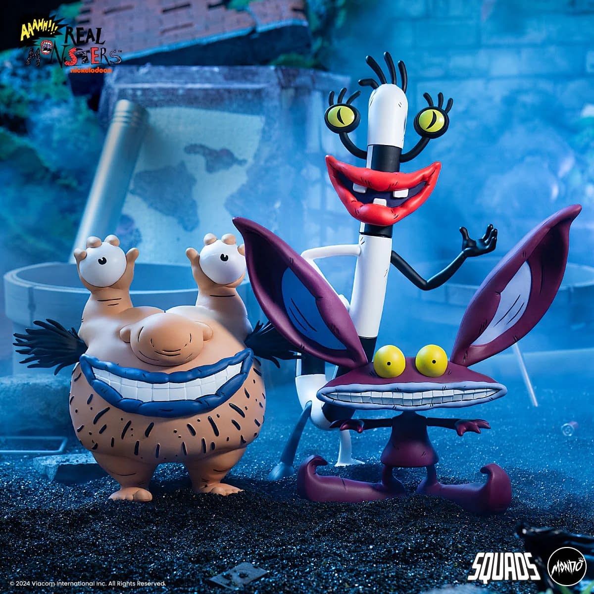 Aaahh!! Real Monsters Returns with New Mondo Exclusive Figures 