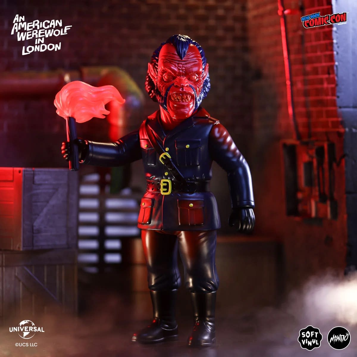 Mondo Debuts An American Werewolf in London Blood Moon Vinyl Figures