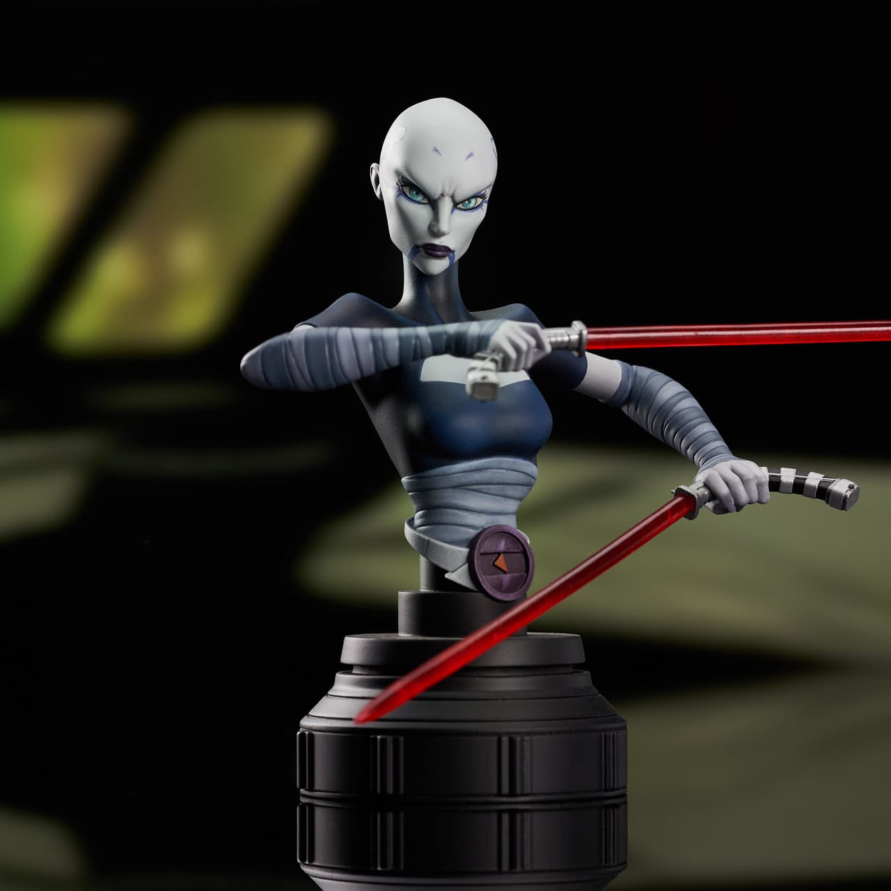 Star Wars: The Clone Wars Asajj Ventress Mini Bust Coming Soon 
