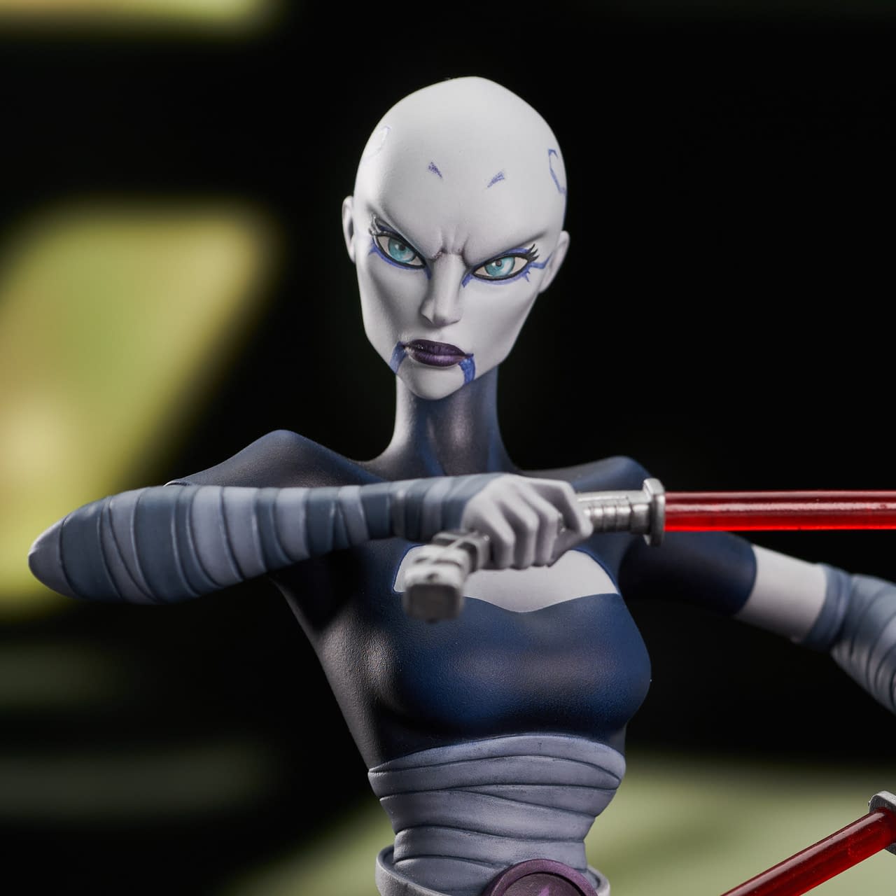 Star Wars: The Clone Wars Asajj Ventress Mini Bust Coming Soon 