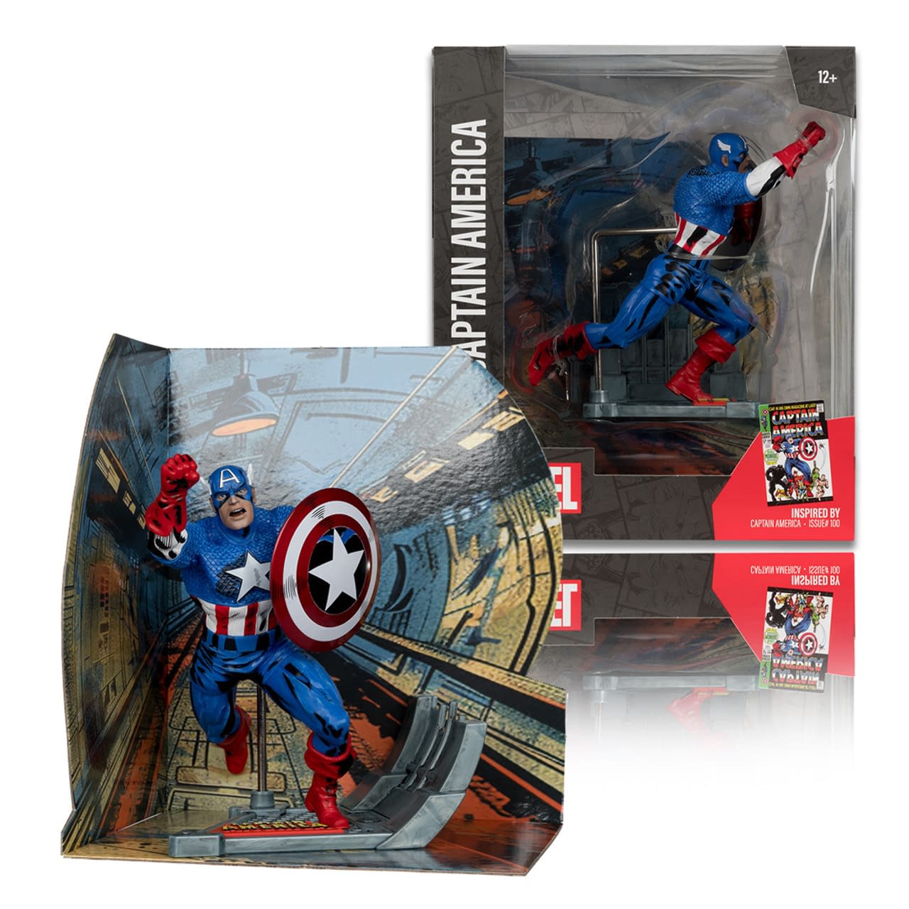 Captain America Saves the Day with New Marvel Comics McFarlane Statue
