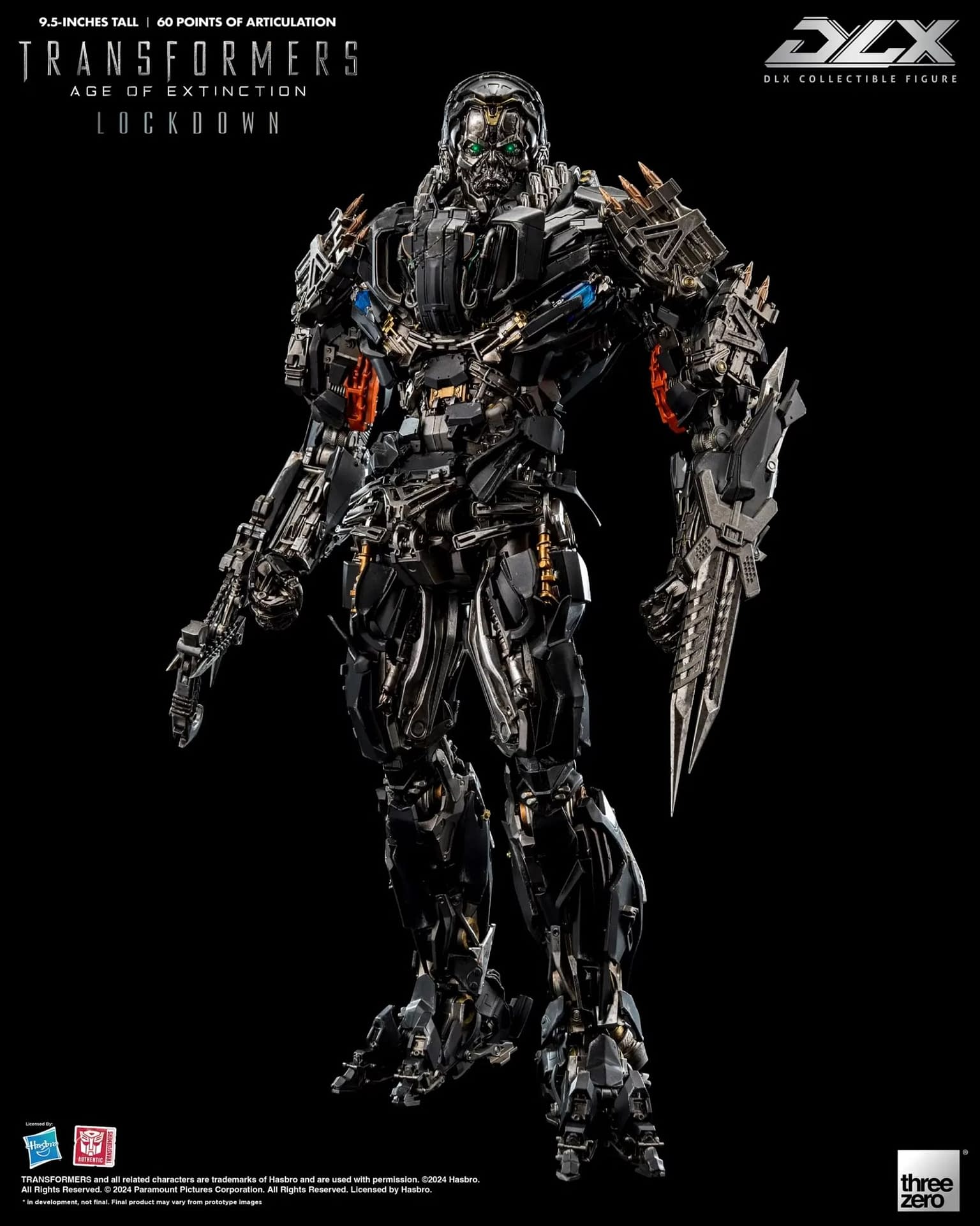 Threezero Unveils Transformers: Age of Extinction DLX Lockdown Figure