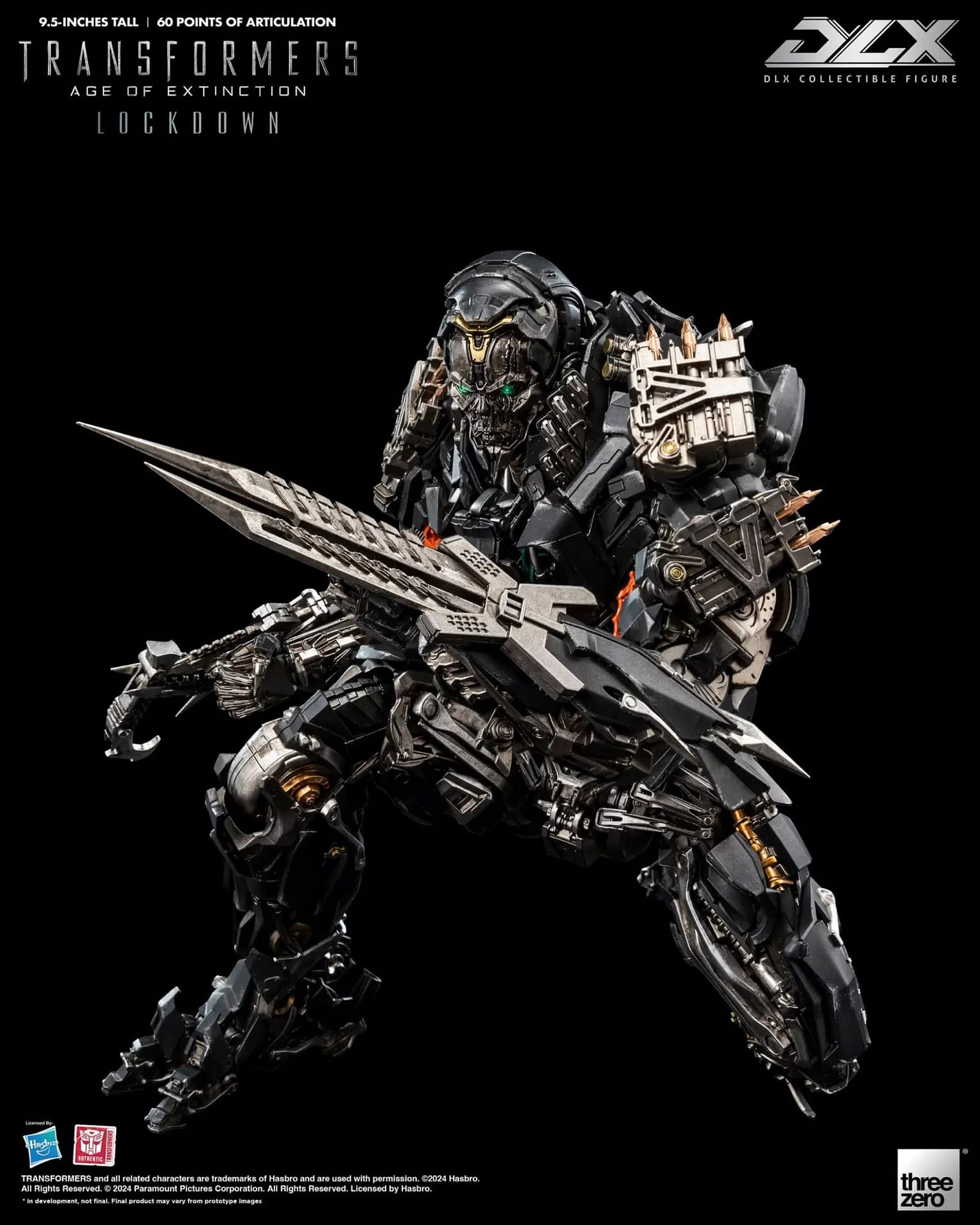 Threezero Unveils Transformers: Age of Extinction DLX Lockdown Figure