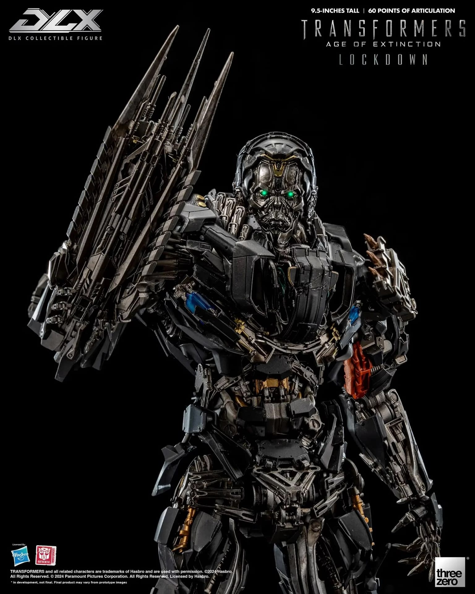 Threezero Unveils Transformers: Age of Extinction DLX Lockdown Figure