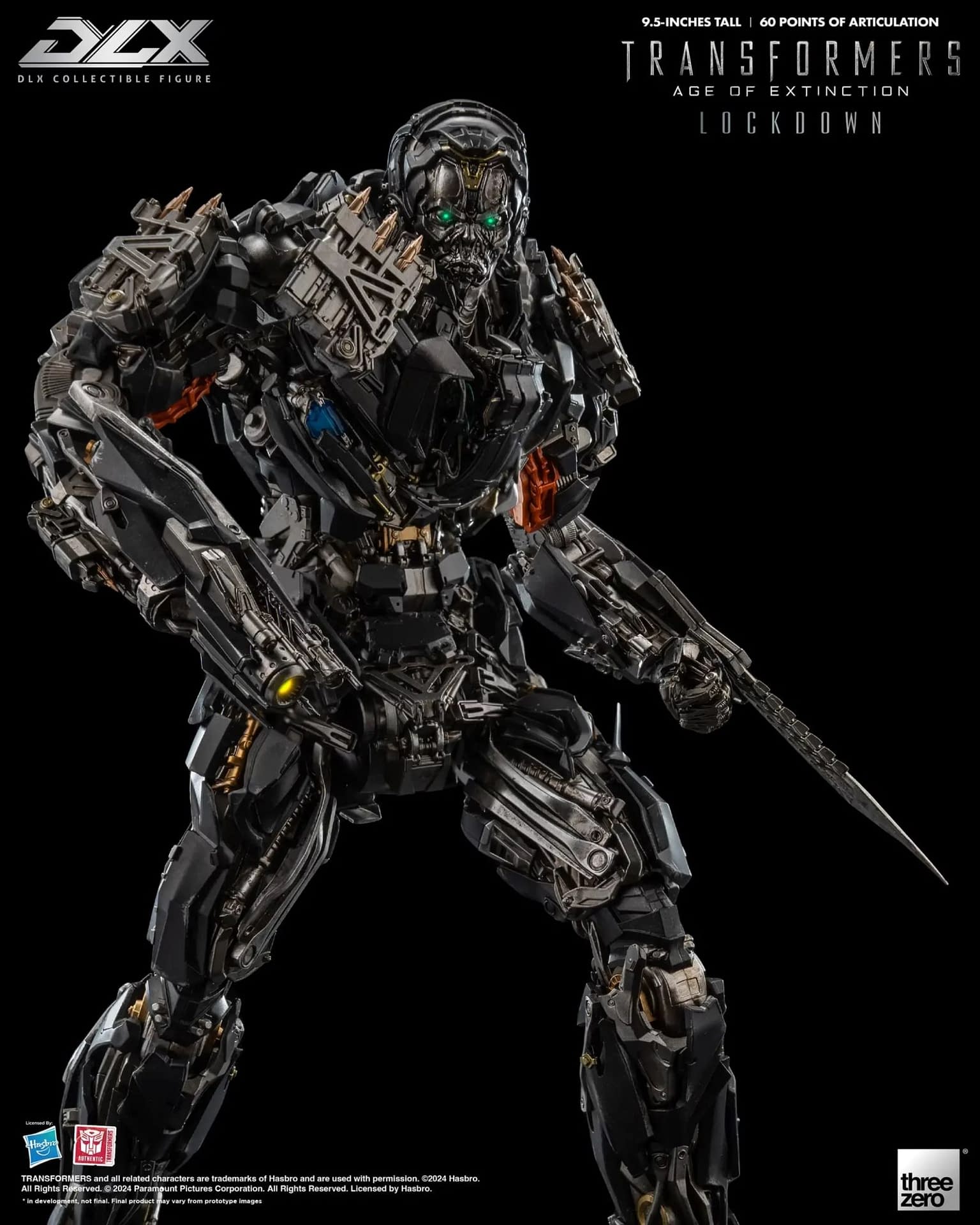 Threezero Unveils Transformers: Age of Extinction DLX Lockdown Figure