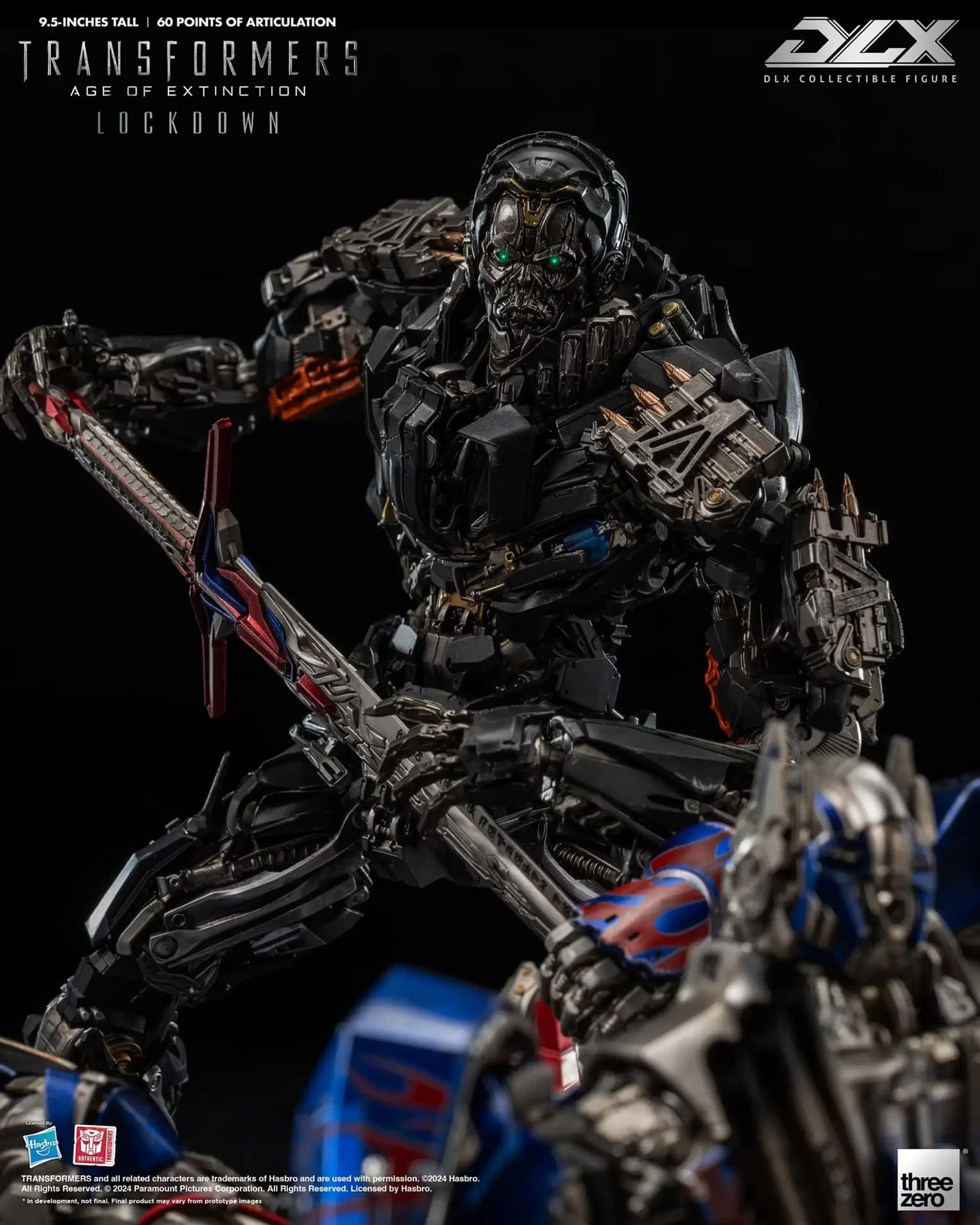 Threezero Unveils Transformers: Age of Extinction DLX Lockdown Figure