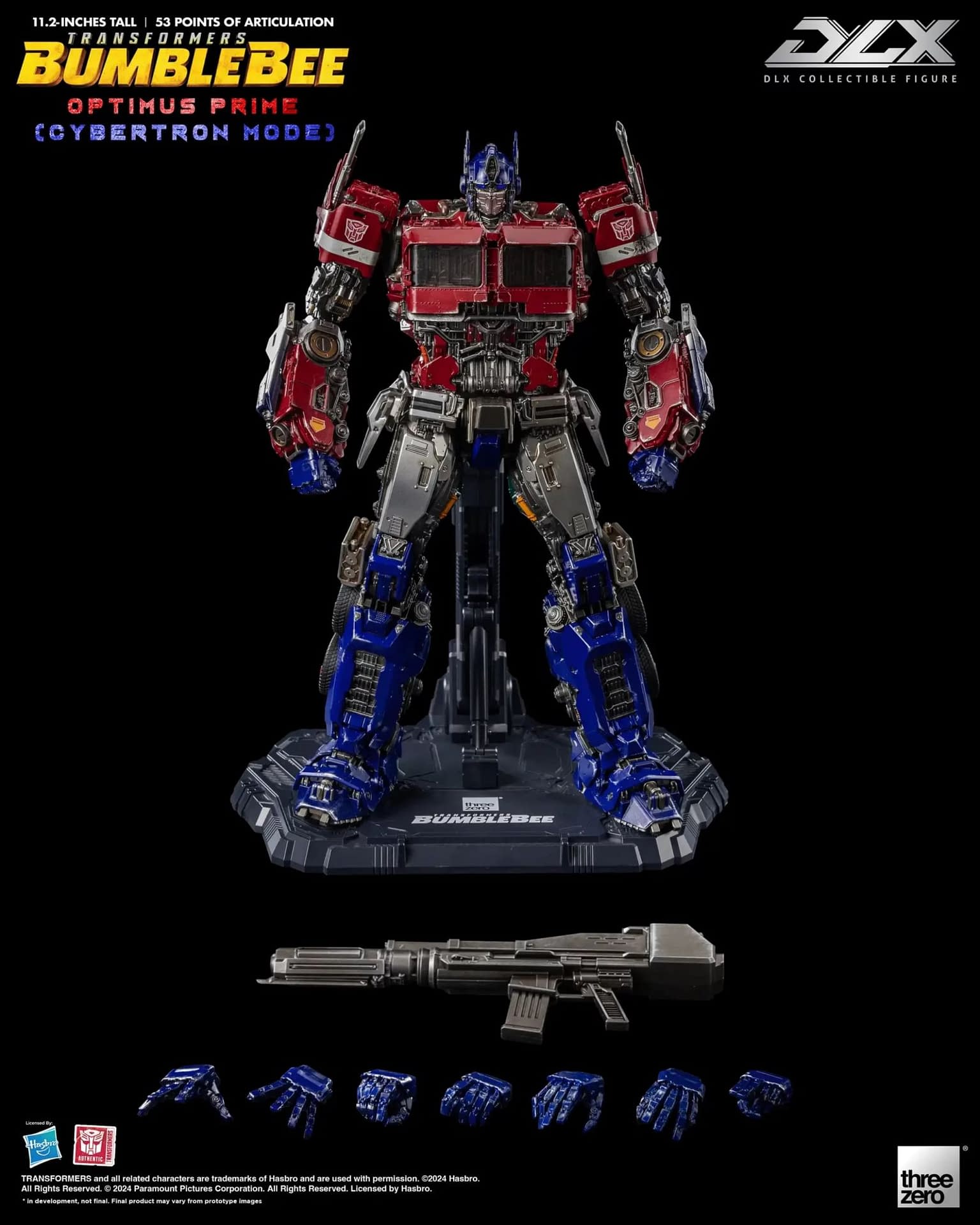 Transformers: Bumblebee DLX Optimus Prime Revealed by threezero