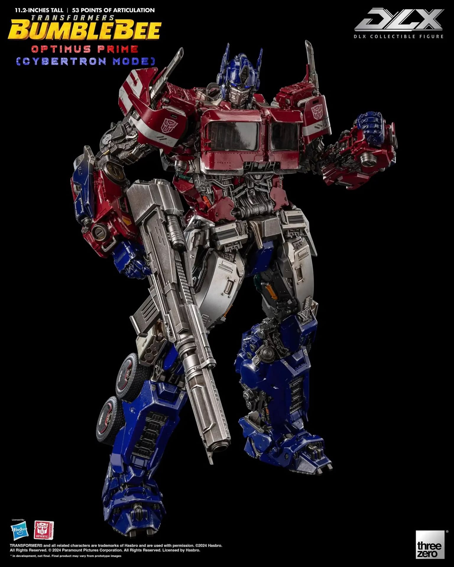 Transformers: Bumblebee DLX Optimus Prime Revealed by threezero