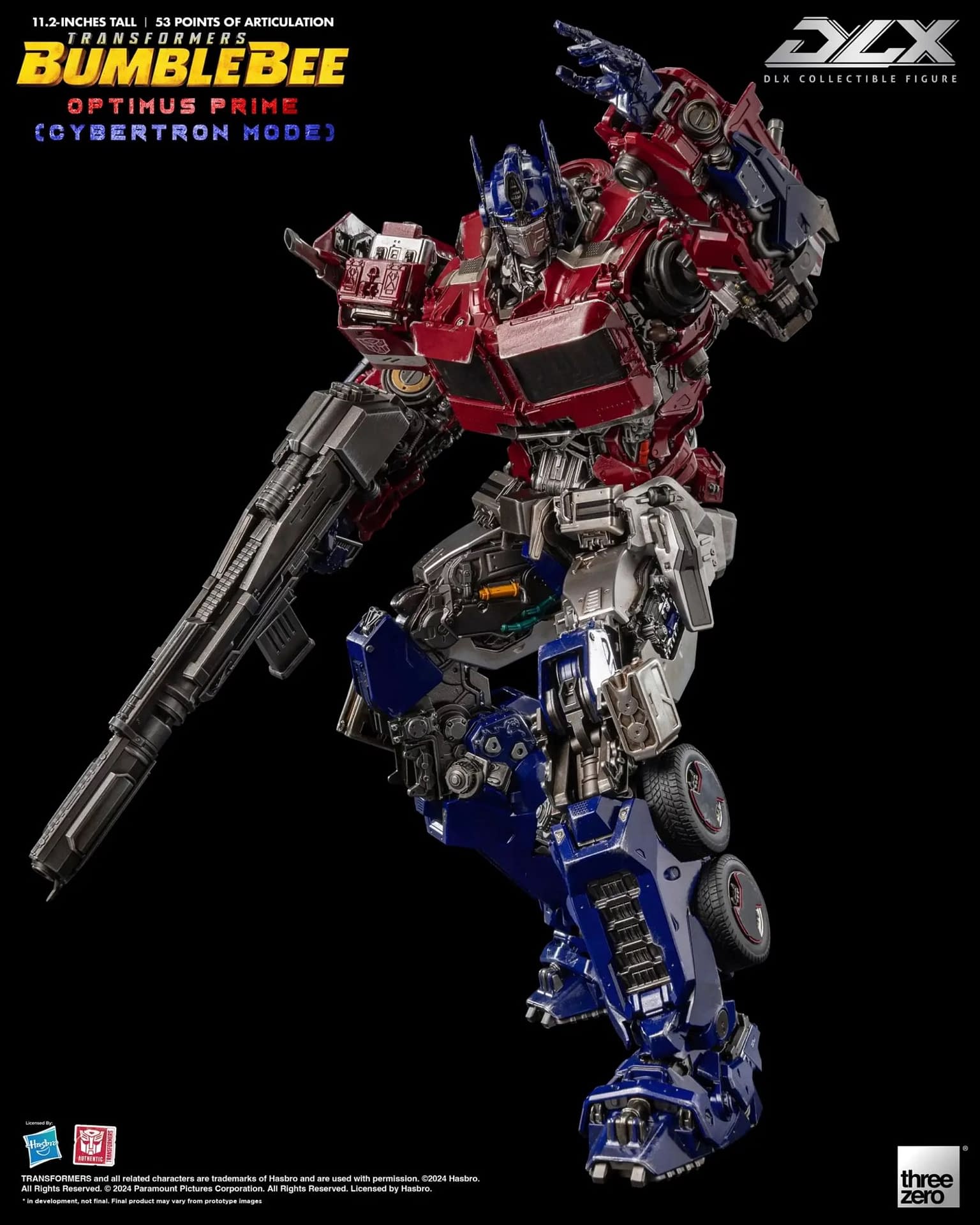 Transformers: Bumblebee DLX Optimus Prime Revealed by threezero
