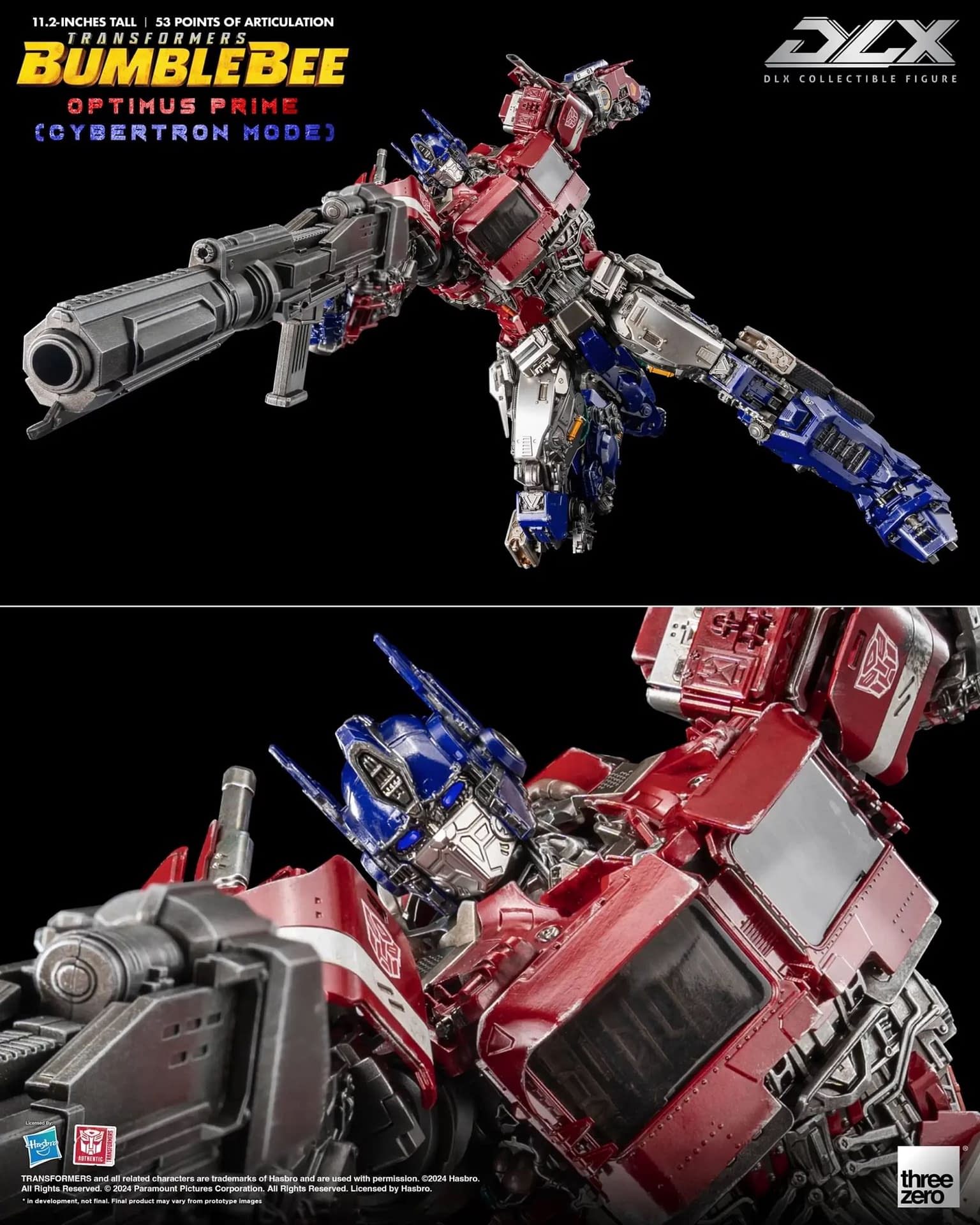 Transformers: Bumblebee DLX Optimus Prime Revealed by threezero