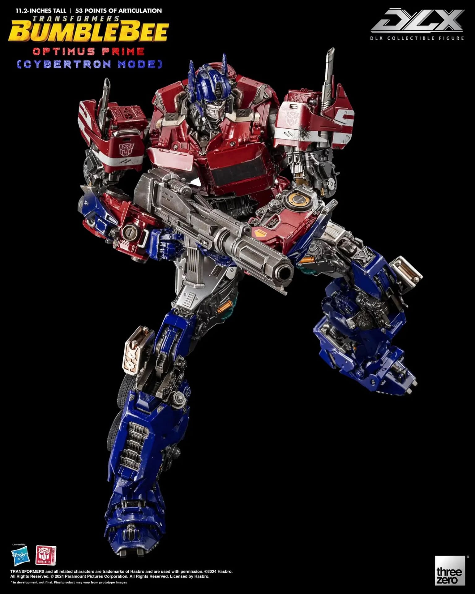 Transformers: Bumblebee DLX Optimus Prime Revealed by threezero