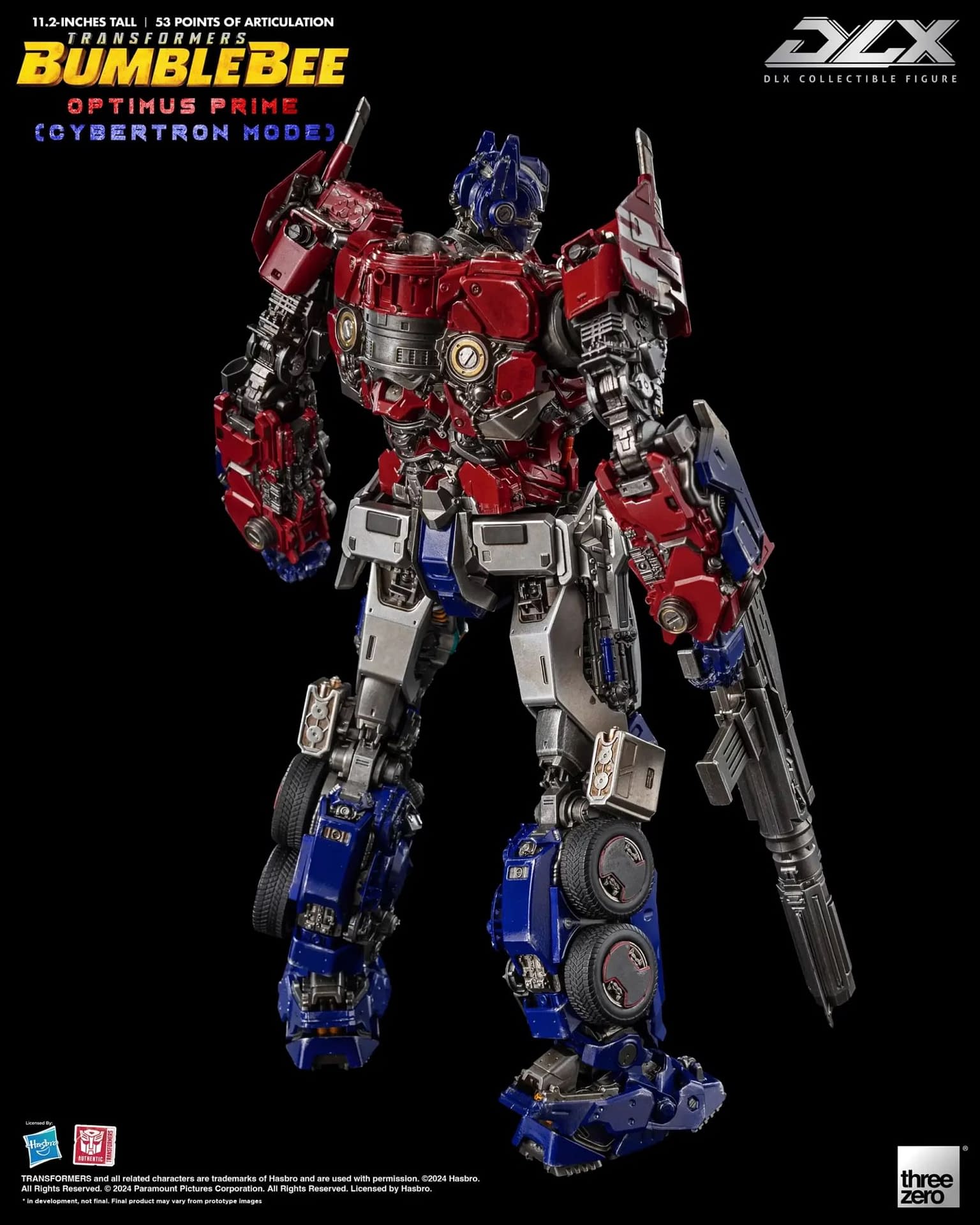 Transformers: Bumblebee DLX Optimus Prime Revealed by threezero