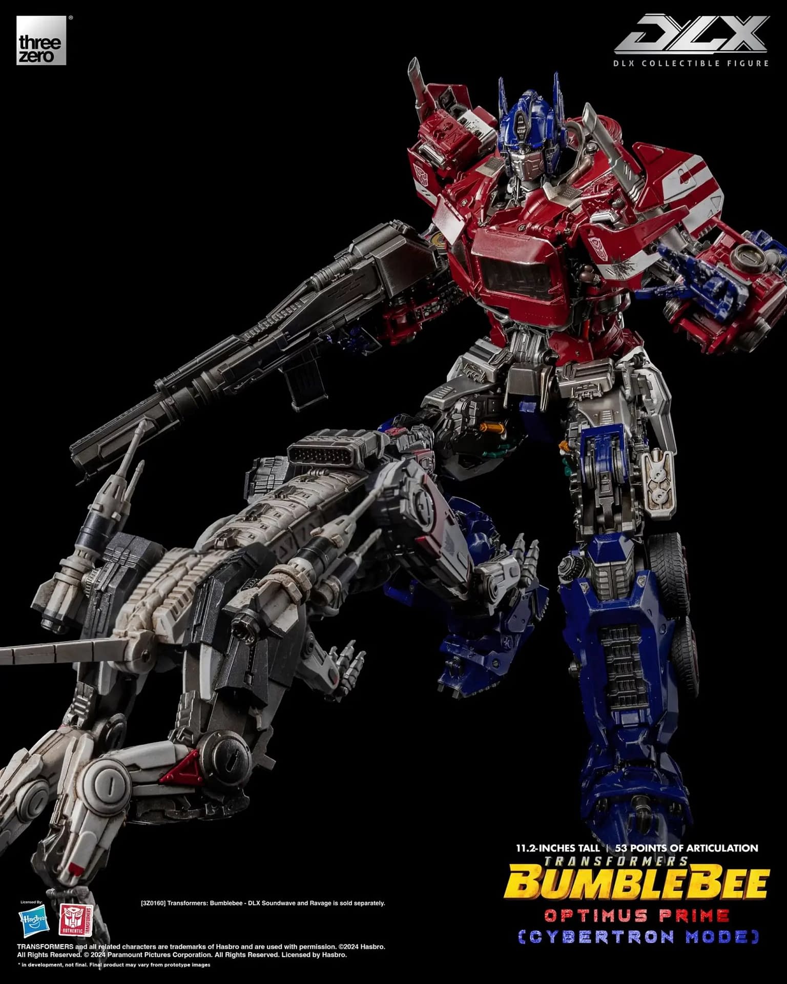 Transformers: Bumblebee DLX Optimus Prime Revealed by threezero