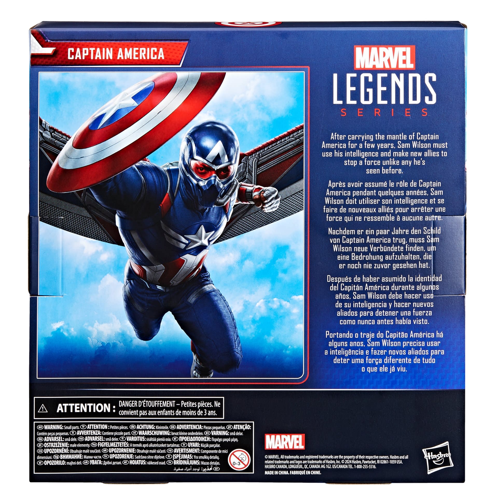 Sam Gets a New Captain America: Brave New World Marvel Legends 