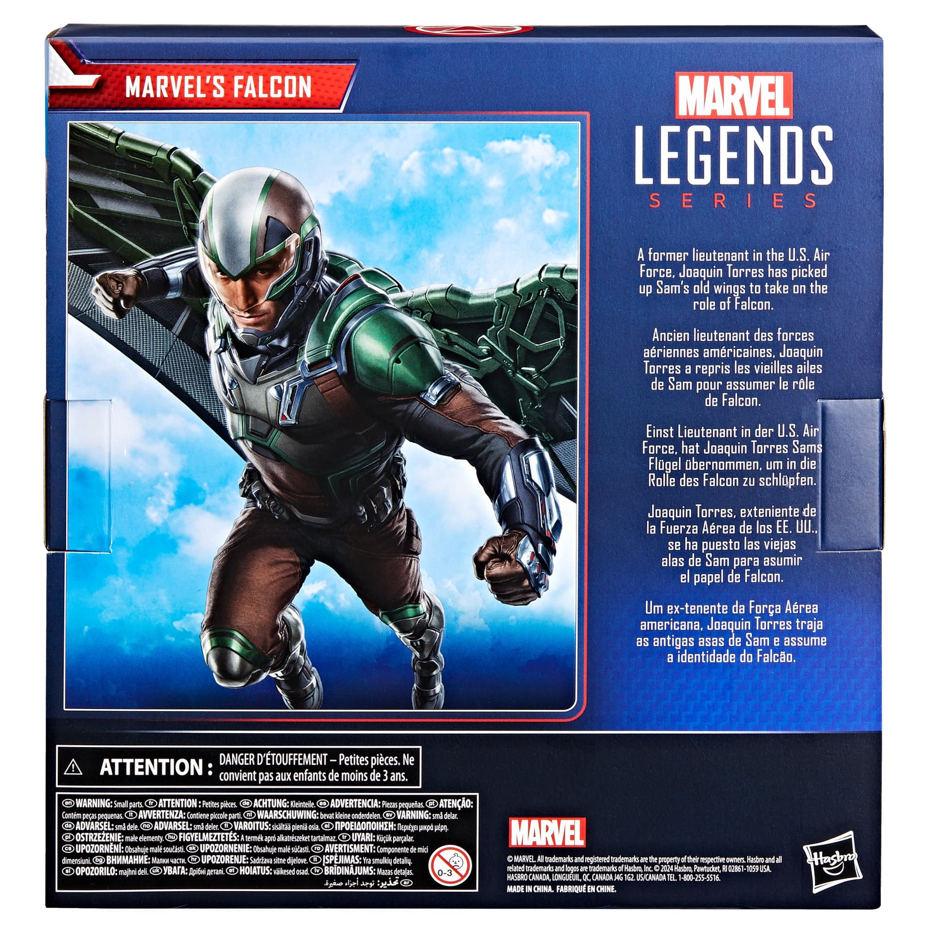 New Marvel Legends Captain America: Brave New World Falcon Revealed 