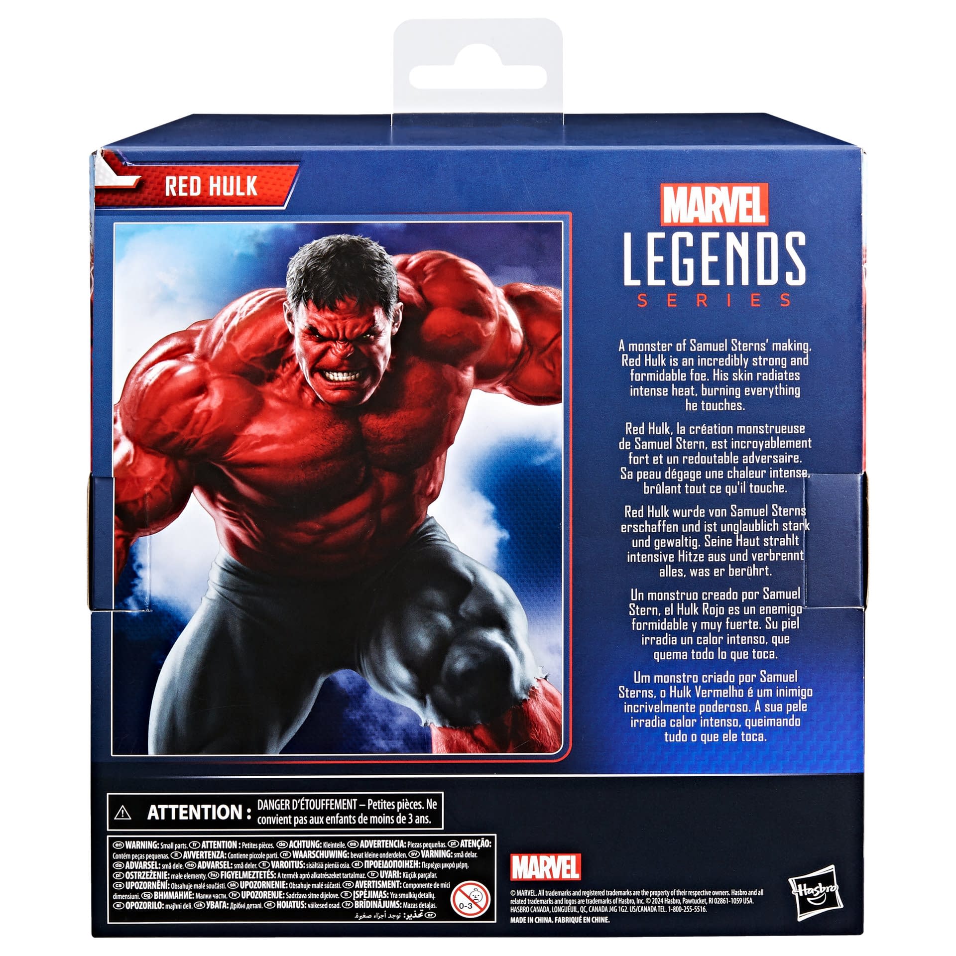 Hasbro Releases the Red Hulk with A Brave New World Marvel Legend