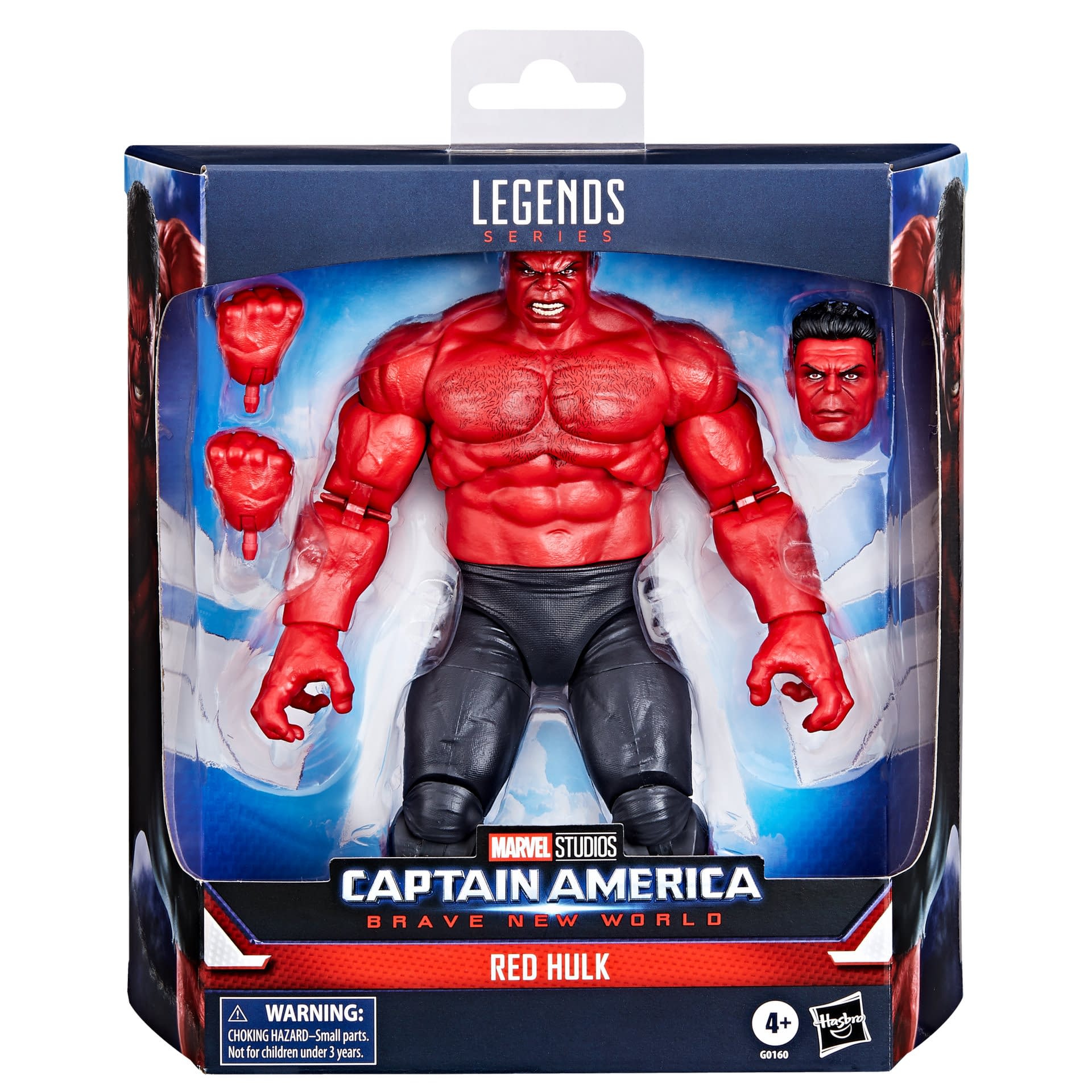 Hasbro Releases the Red Hulk with A Brave New World Marvel Legend