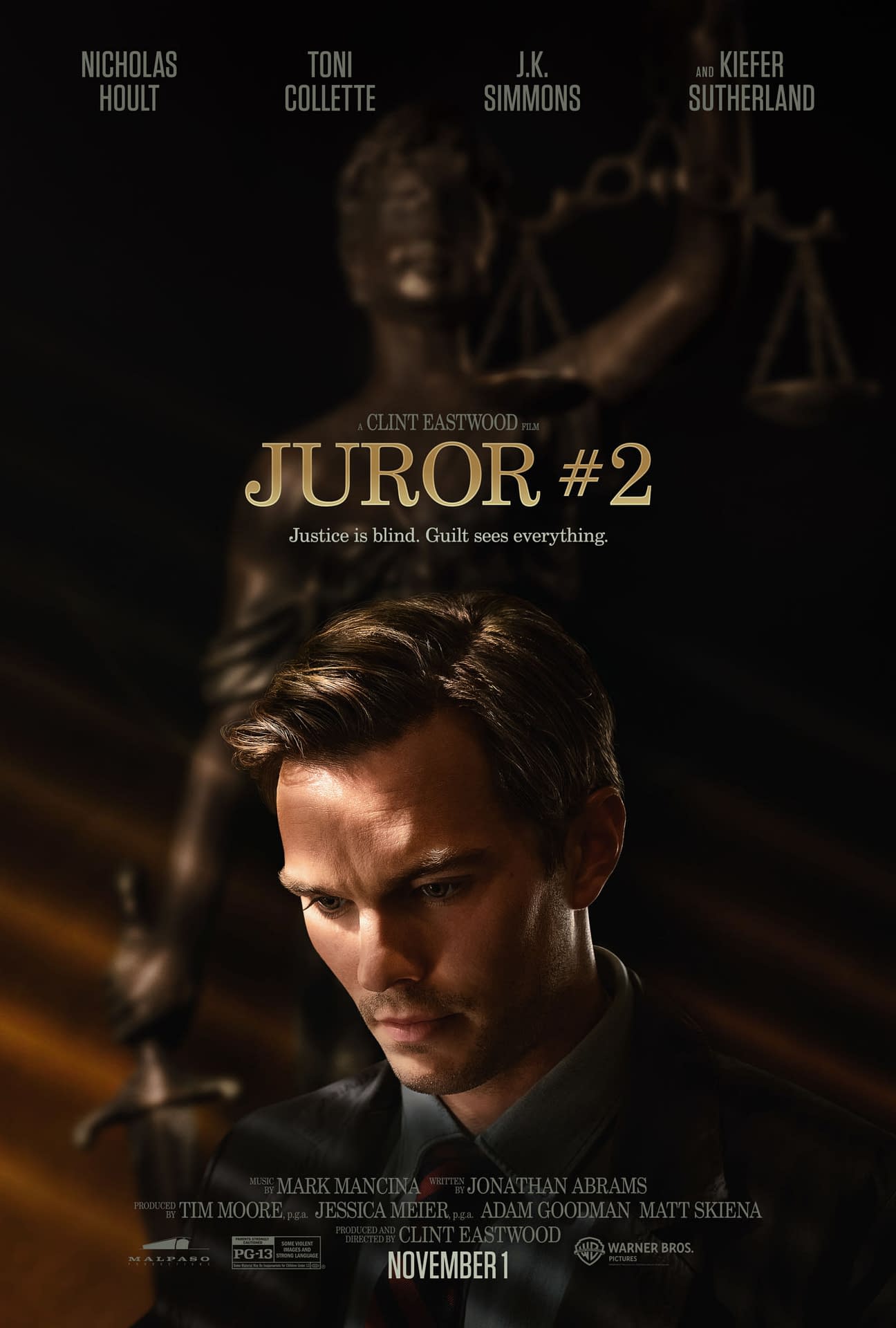 Juror 2 First Trailer, Image, Poster For Clint Easterwood's New Film