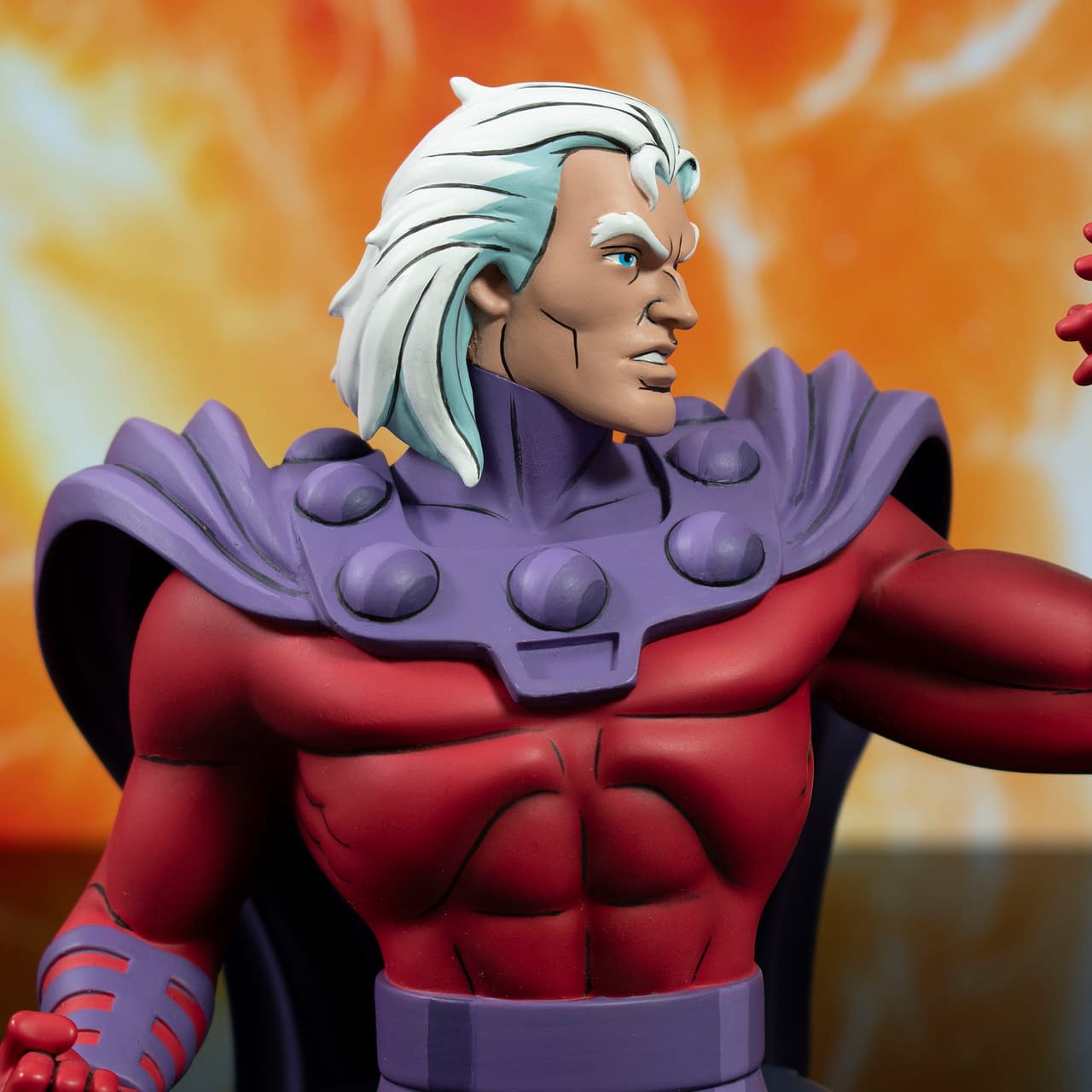 New X-Men Animated Magneto (Unhelmeted) Statue Coming Soon 