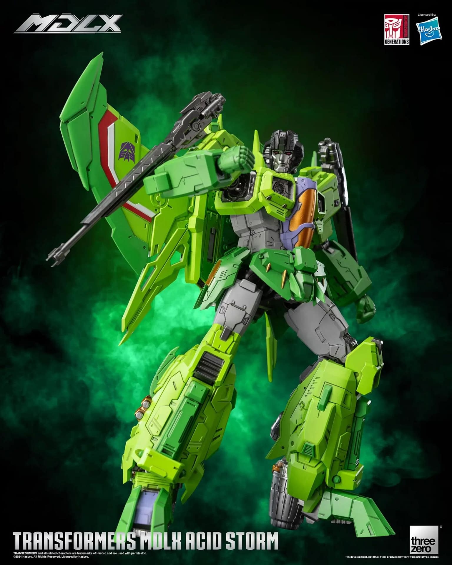 Threezero Takes Flight with New Transformers MDLX Acid Storm Figure
