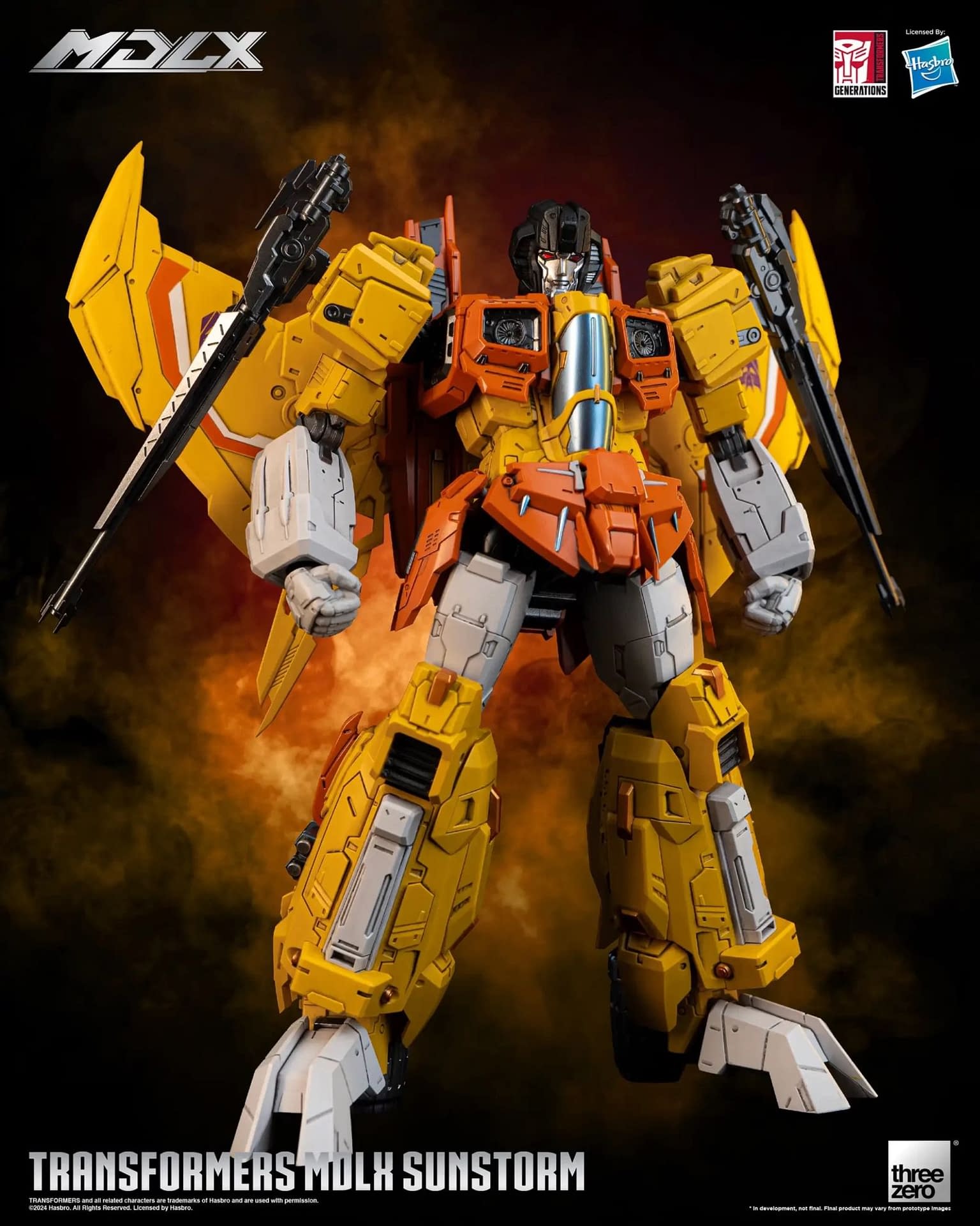 Sunstorm is the Newest Deception to threezero's MDLX Transformers Line