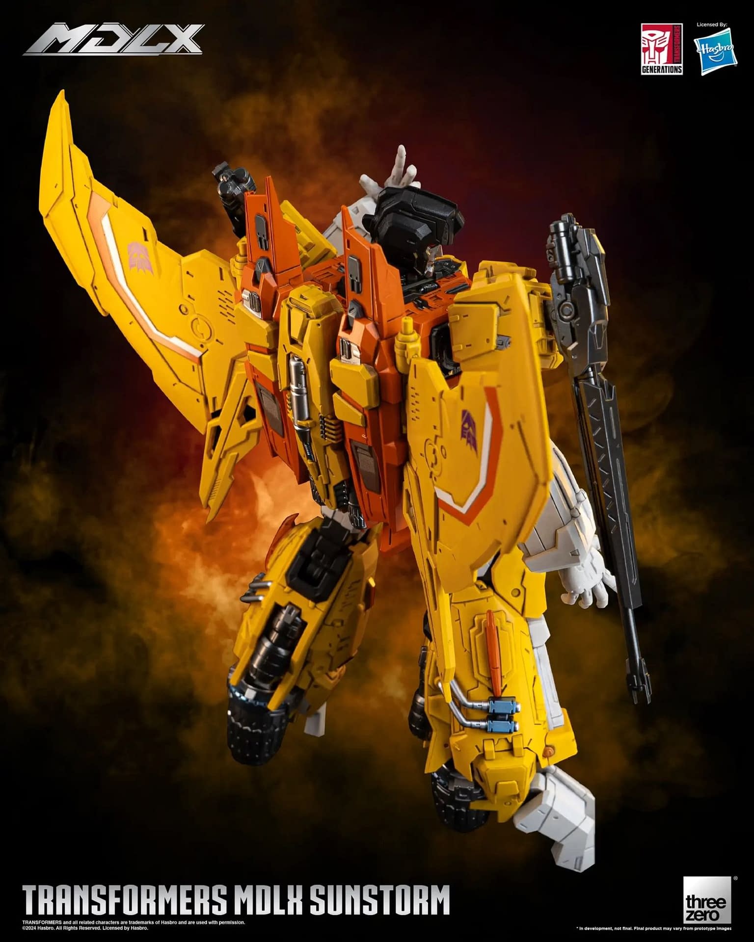 Sunstorm is the Newest Deception to threezero's MDLX Transformers Line