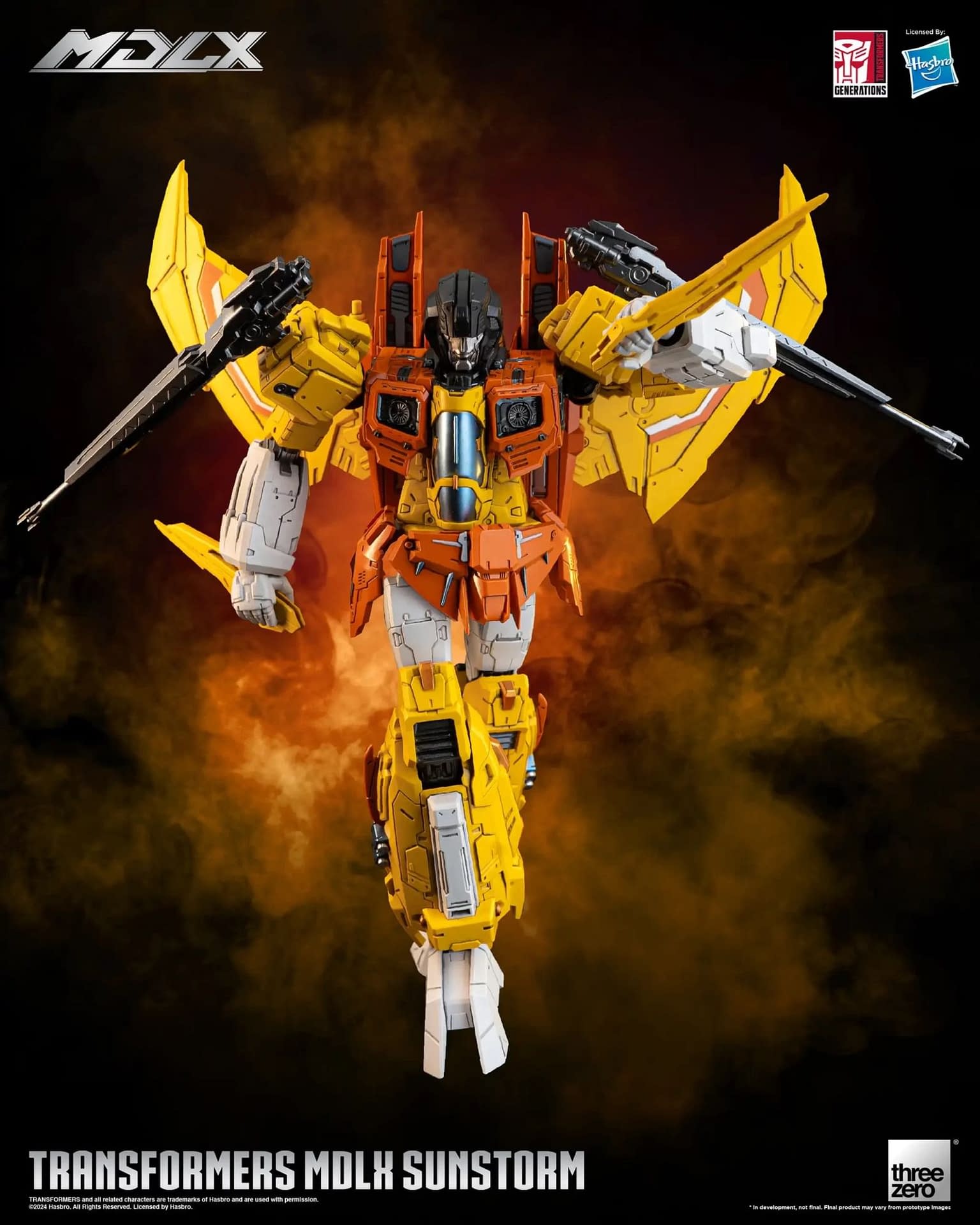 Sunstorm is the Newest Deception to threezero's MDLX Transformers Line