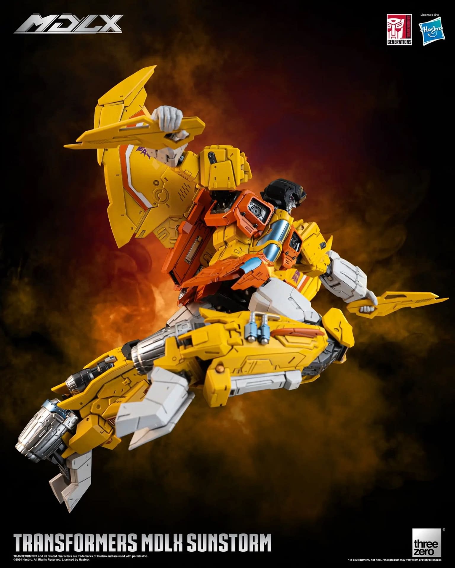 Sunstorm is the Newest Deception to threezero's MDLX Transformers Line