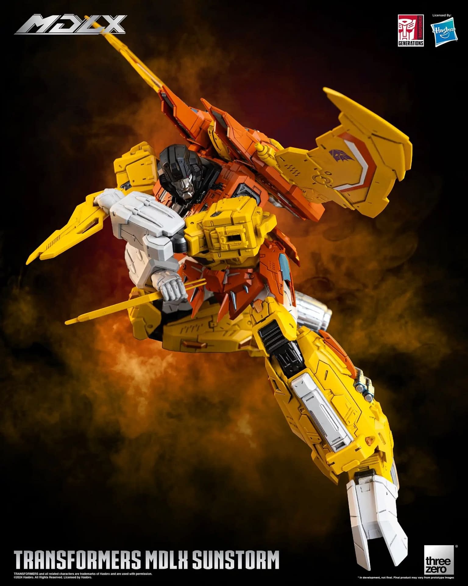 Sunstorm is the Newest Deception to threezero's MDLX Transformers Line