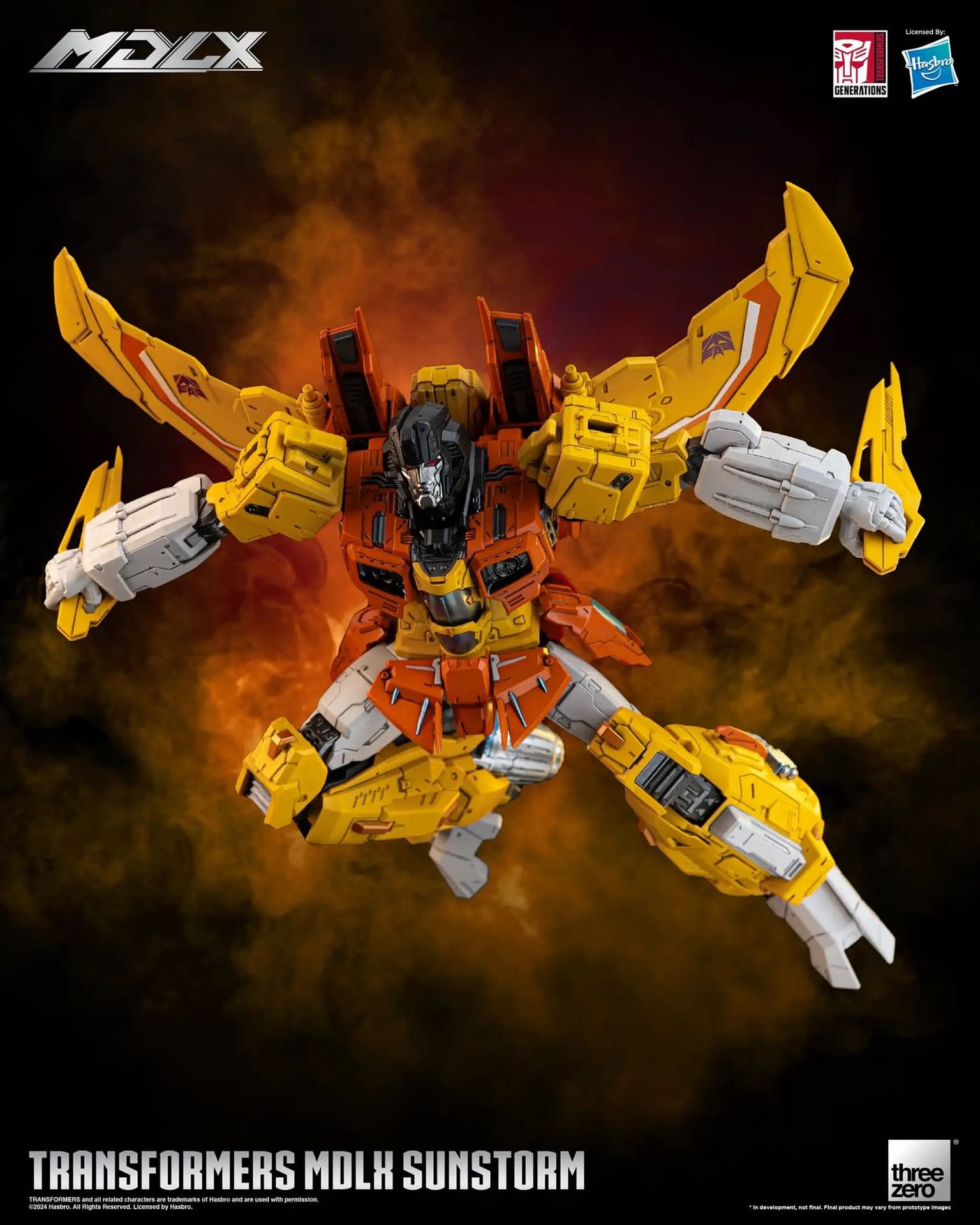 Sunstorm is the Newest Deception to threezero's MDLX Transformers Line
