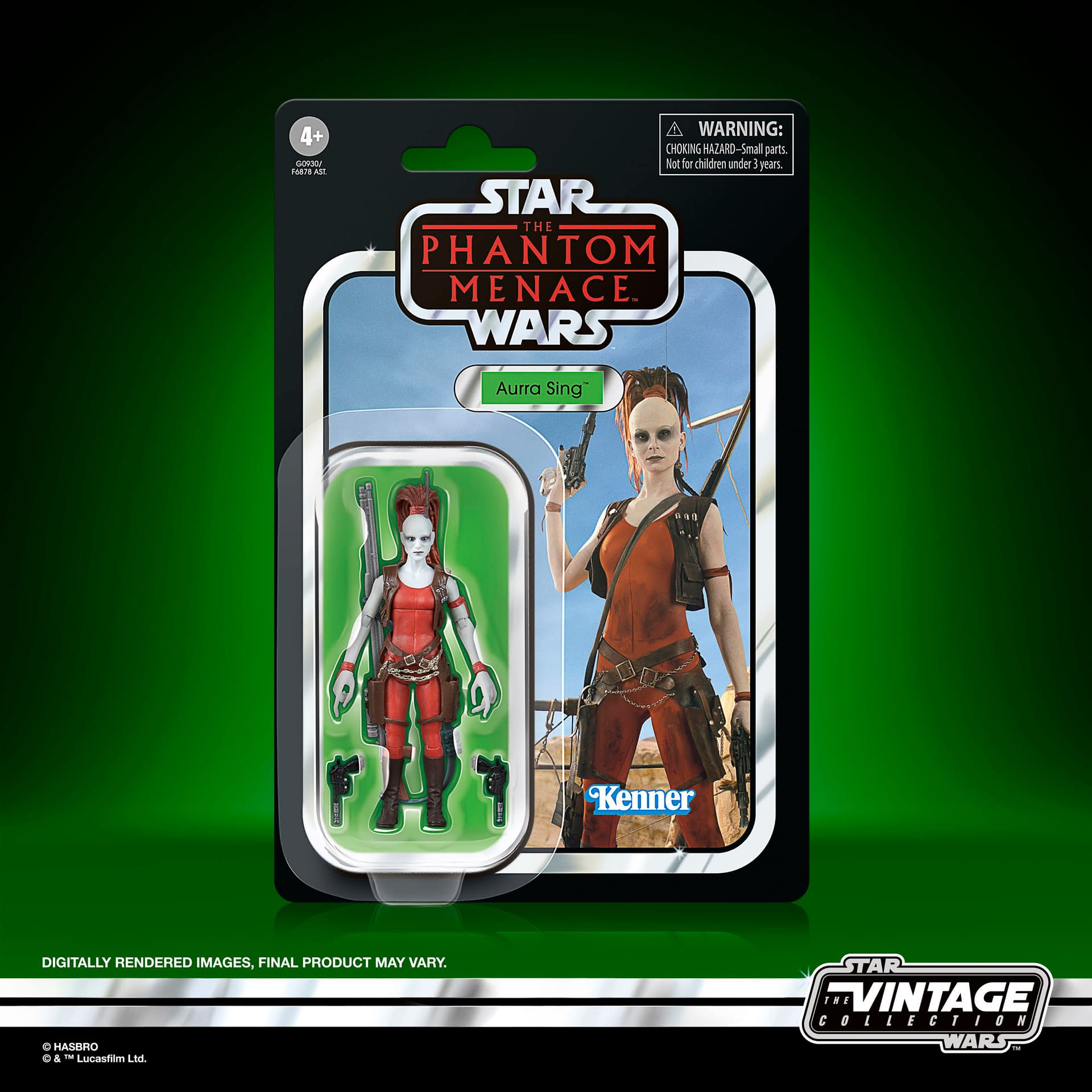 Star Wars Bounty Hunter Aurra Sing TVC Figure Coming Soon from Hasbro 