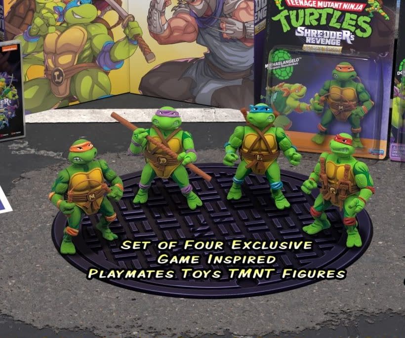 Exclusive TMNT: Shredder's Revenge Figures Debut from Playmates