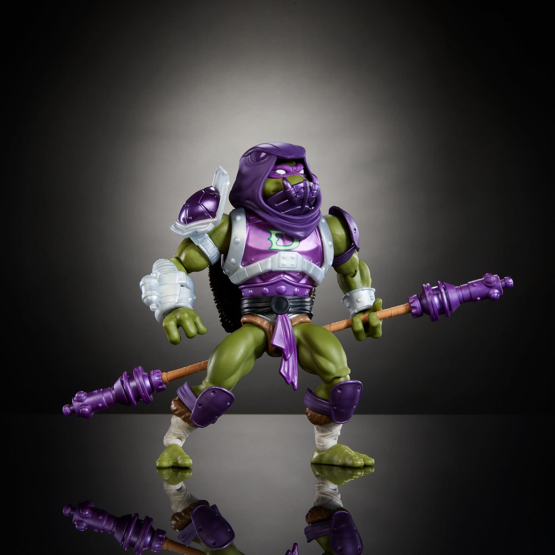 Mattel Debuts New Masters of the Universe x TMNT Donatello Figure 