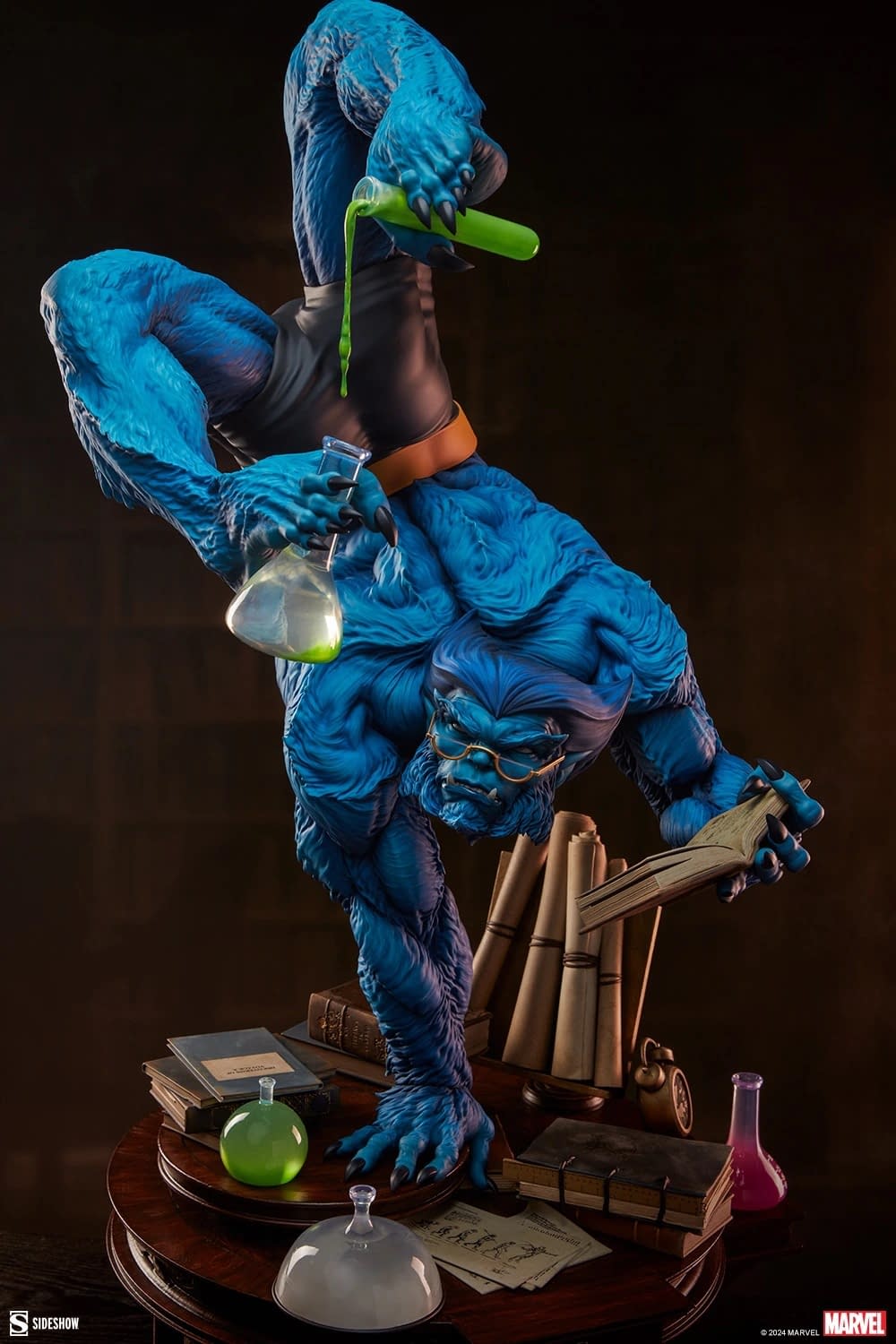 Sideshow Debuts New Marvel Comics Beast Premium Format Statue 