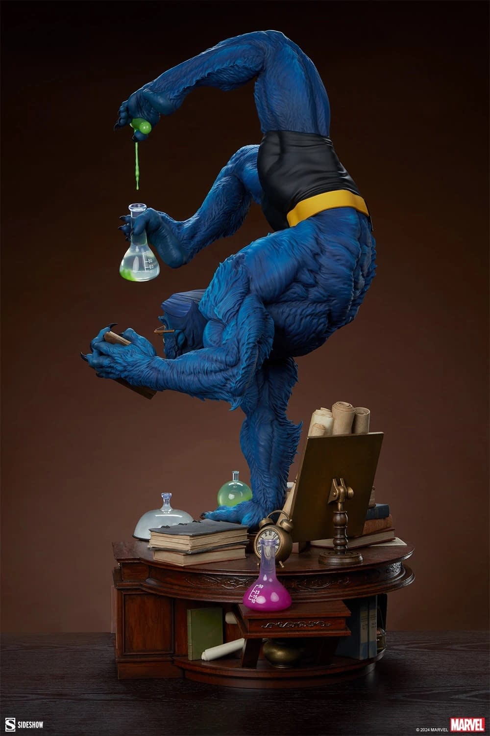 Sideshow Debuts New Marvel Comics Beast Premium Format Statue 