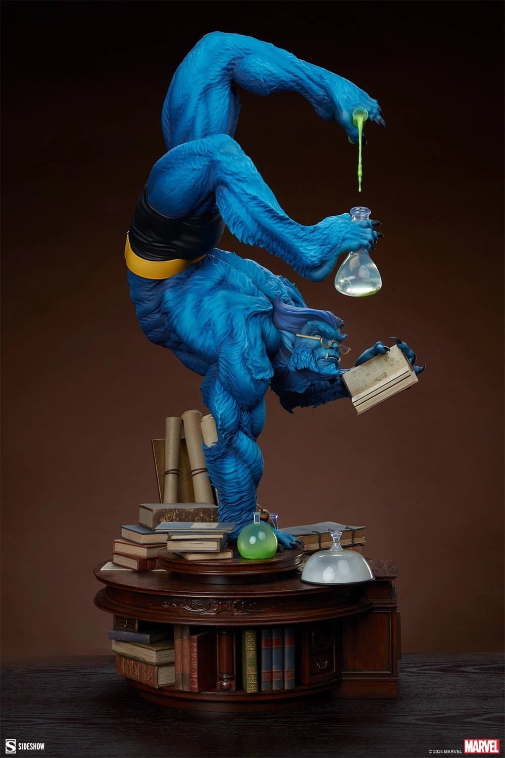 Sideshow Debuts New Marvel Comics Beast Premium Format Statue 